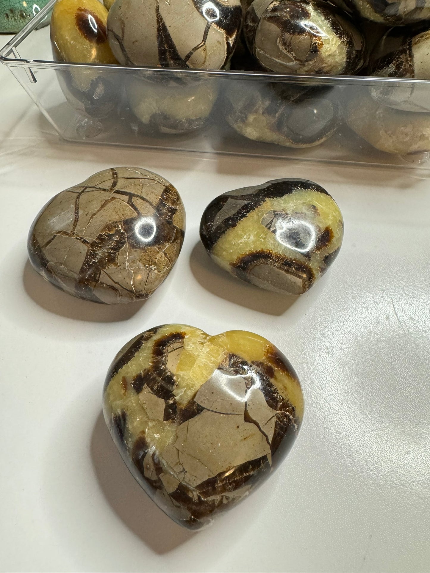 Septarian Puffy Hearts