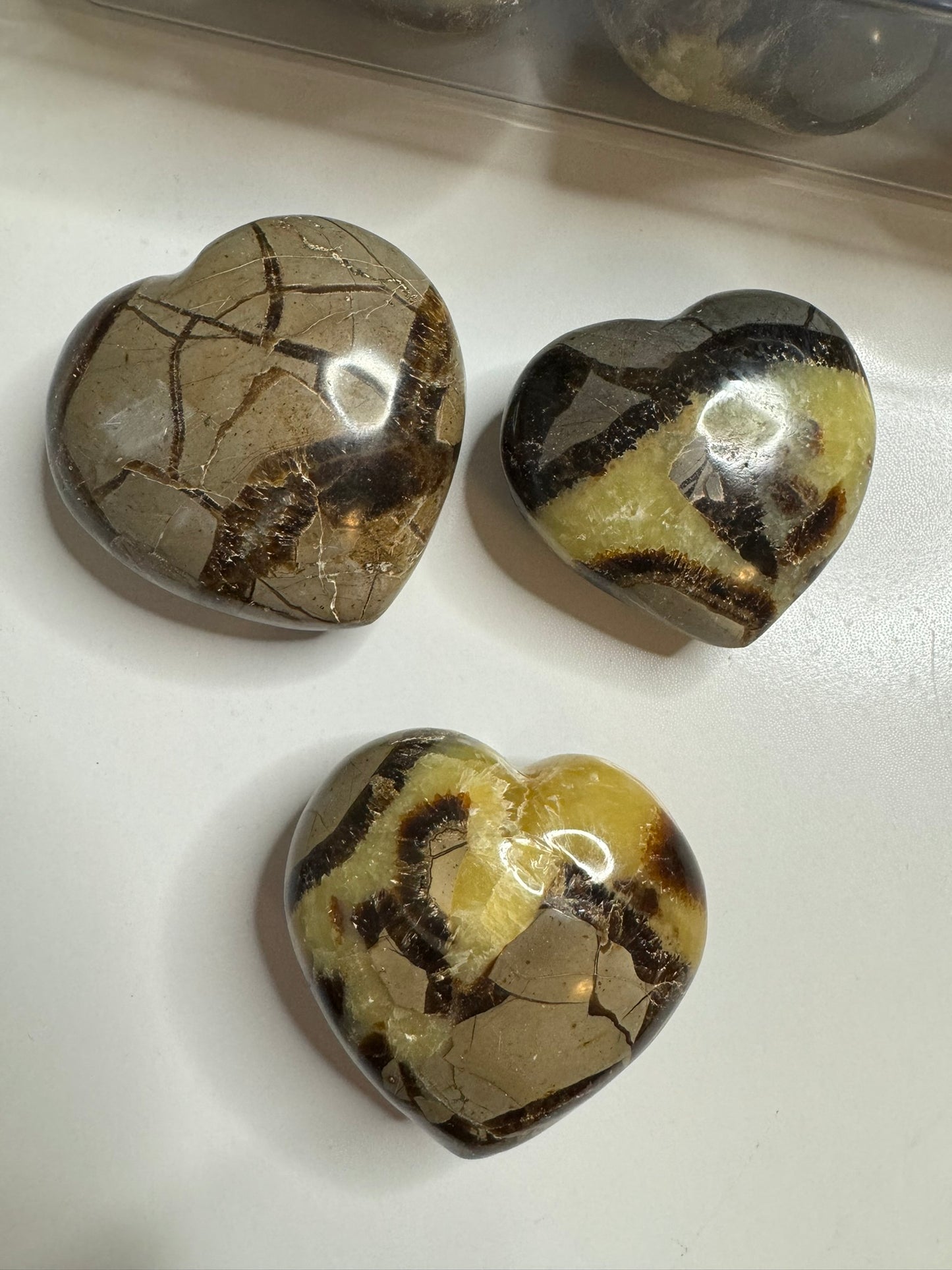 Septarian Puffy Hearts