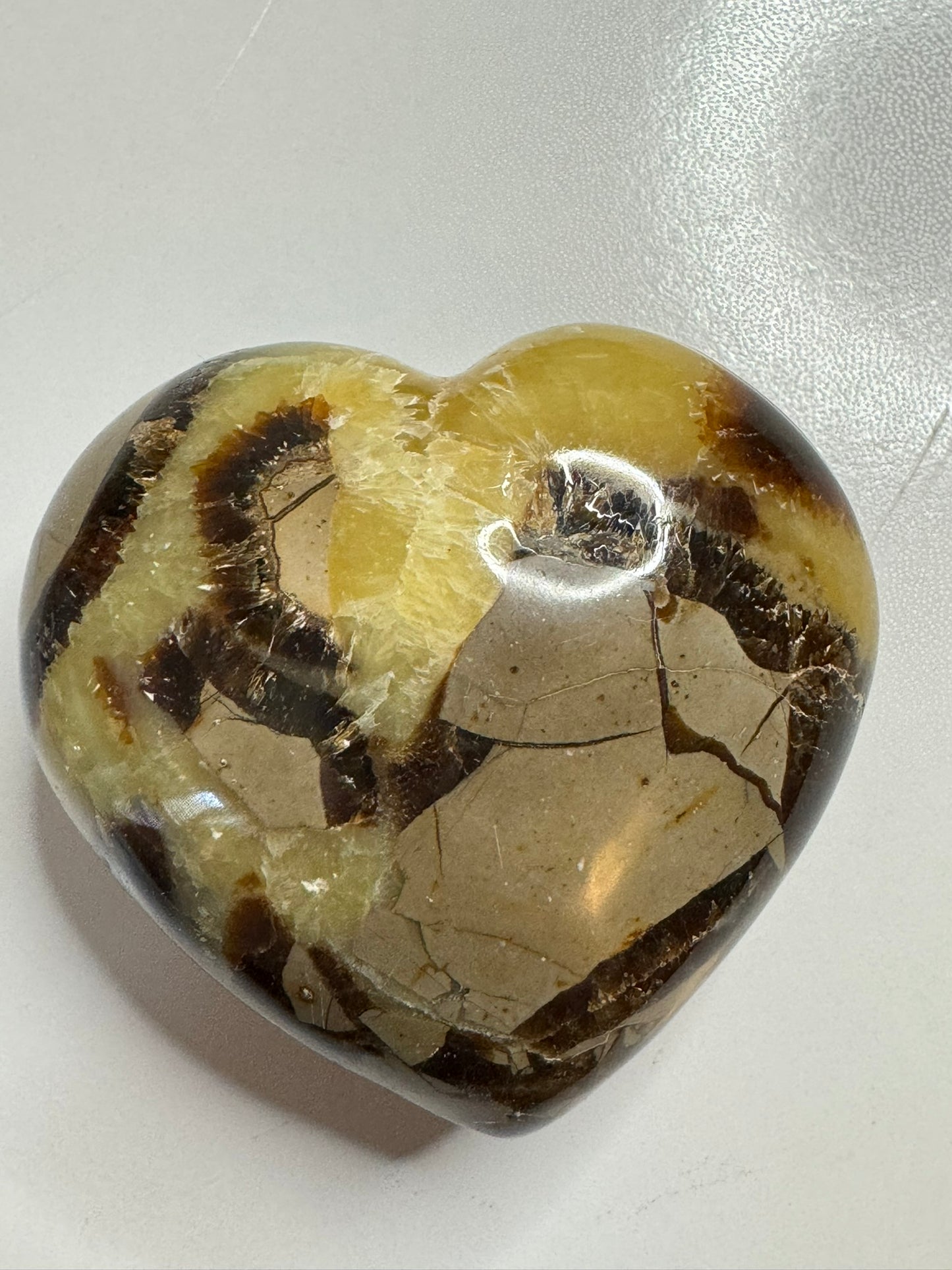 Septarian Puffy Hearts