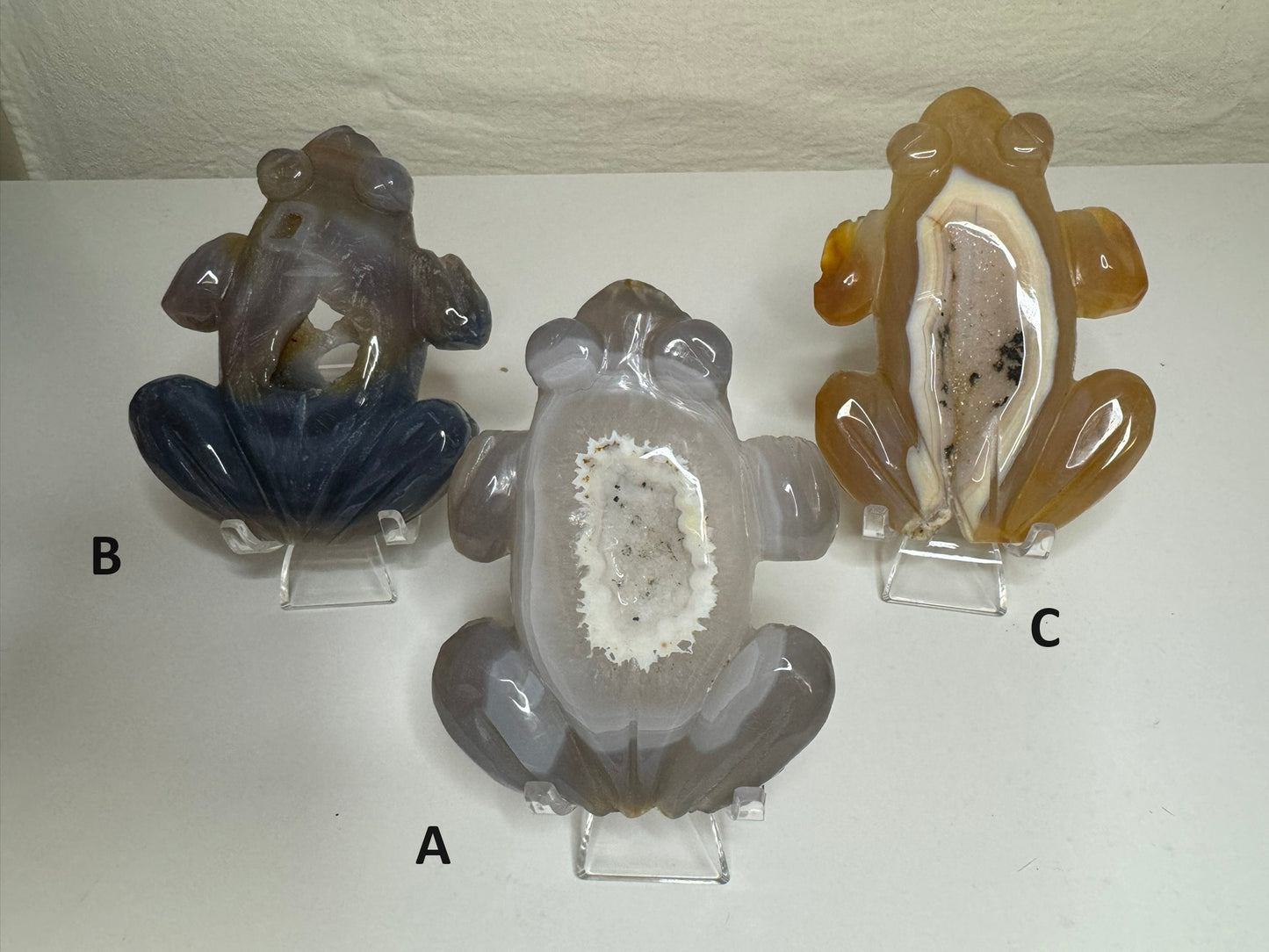 Agate Frogs