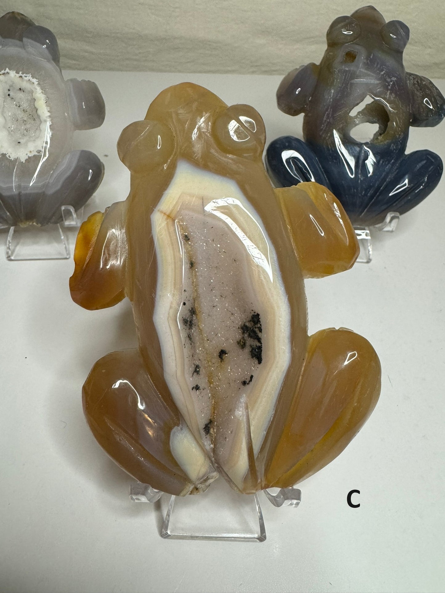 Agate Frogs