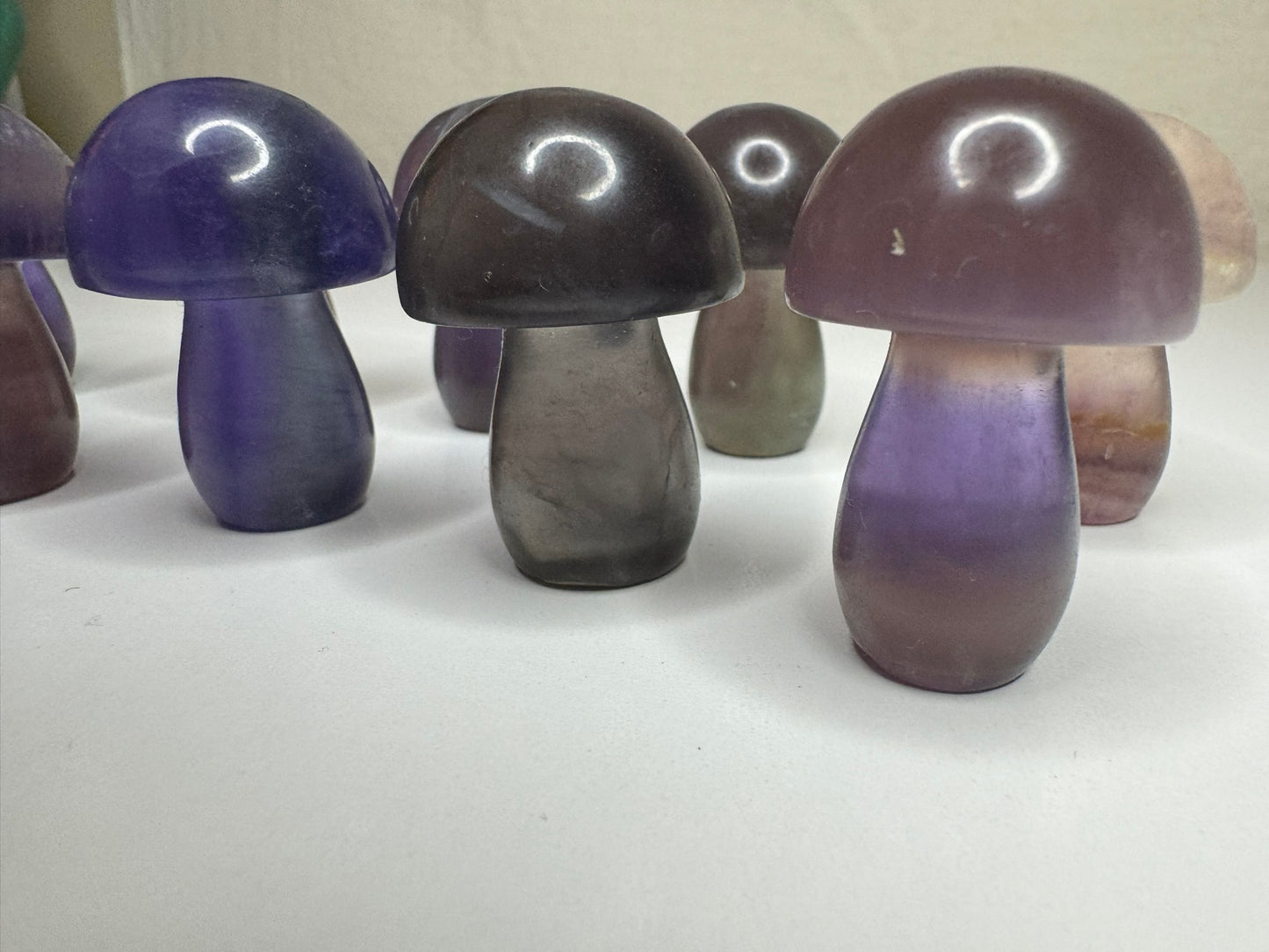 Fluorite Mushrooms