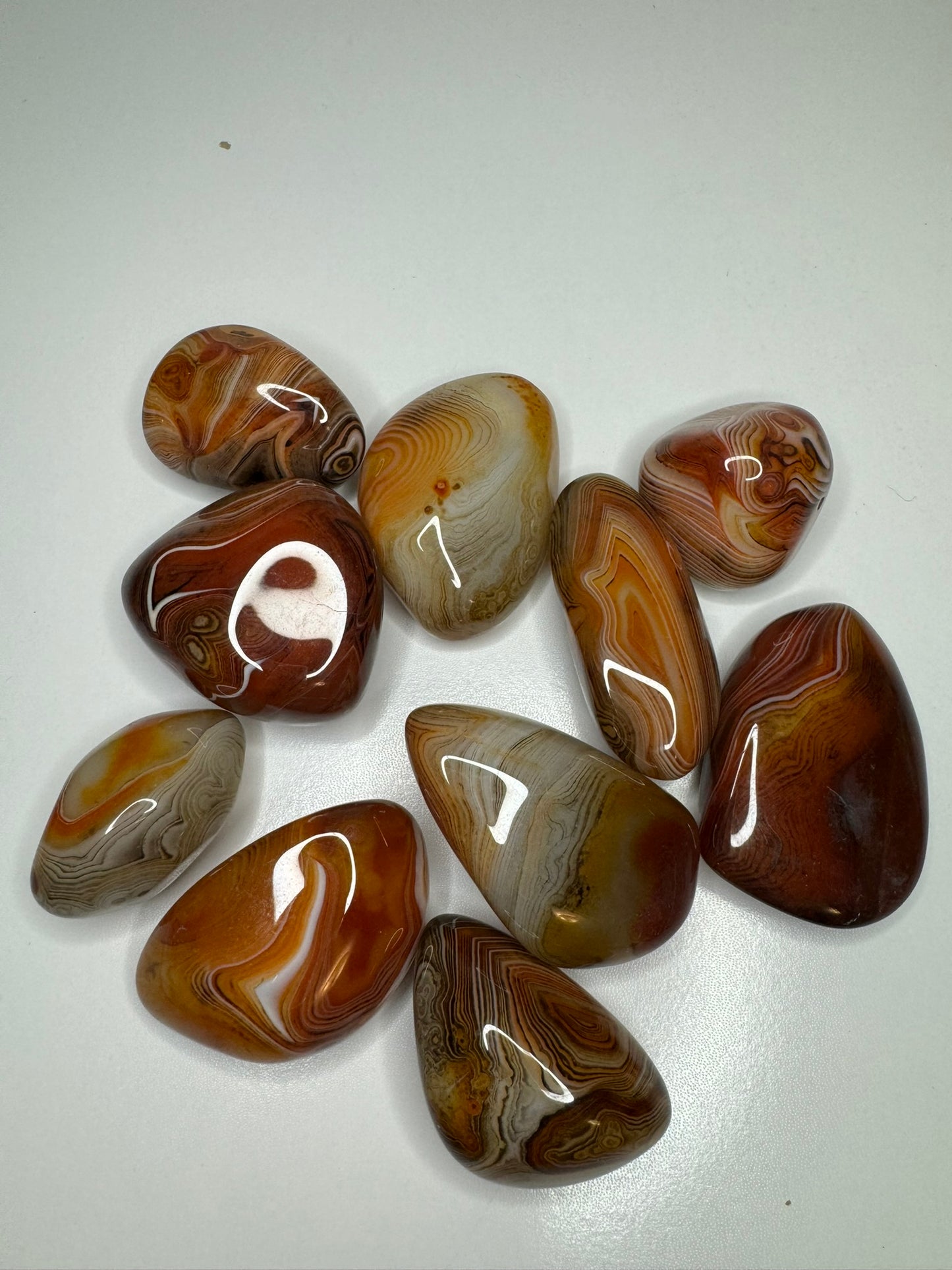 Sardonyx Palm Stones