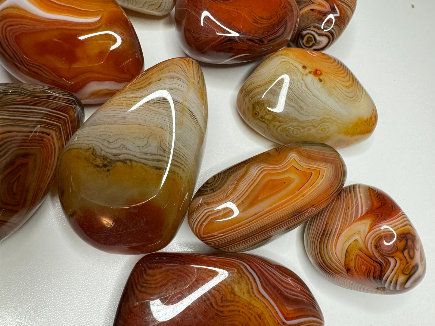 Sardonyx Palm Stones