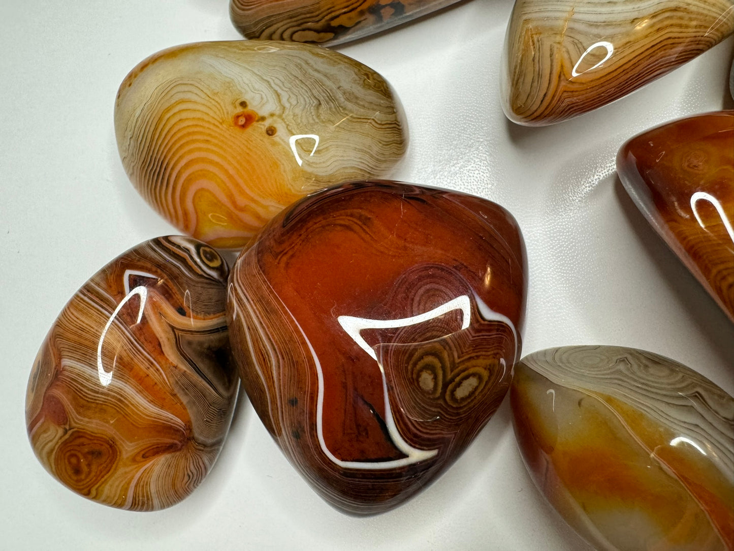 Sardonyx Palm Stones