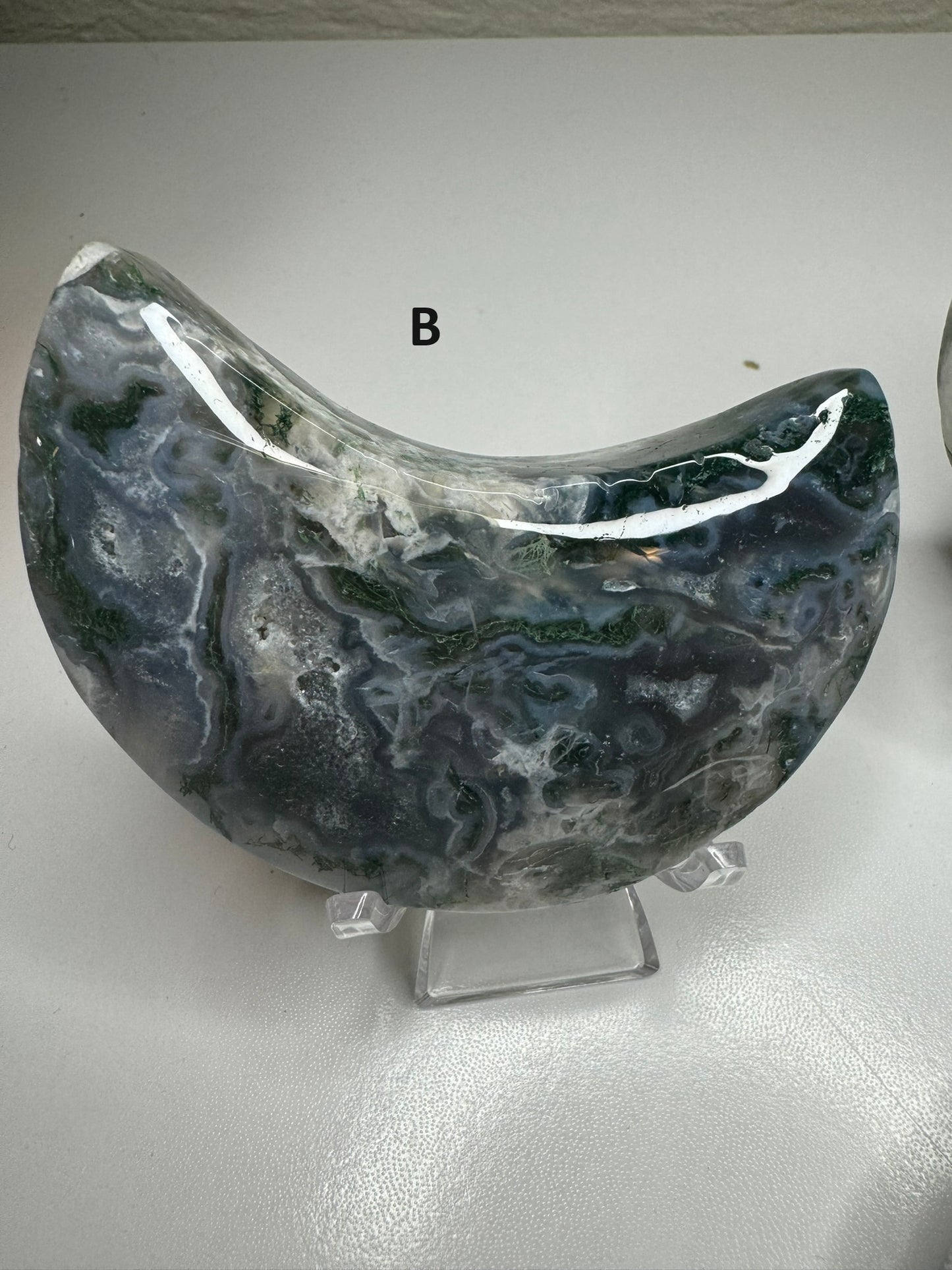 Moss Agate Moon