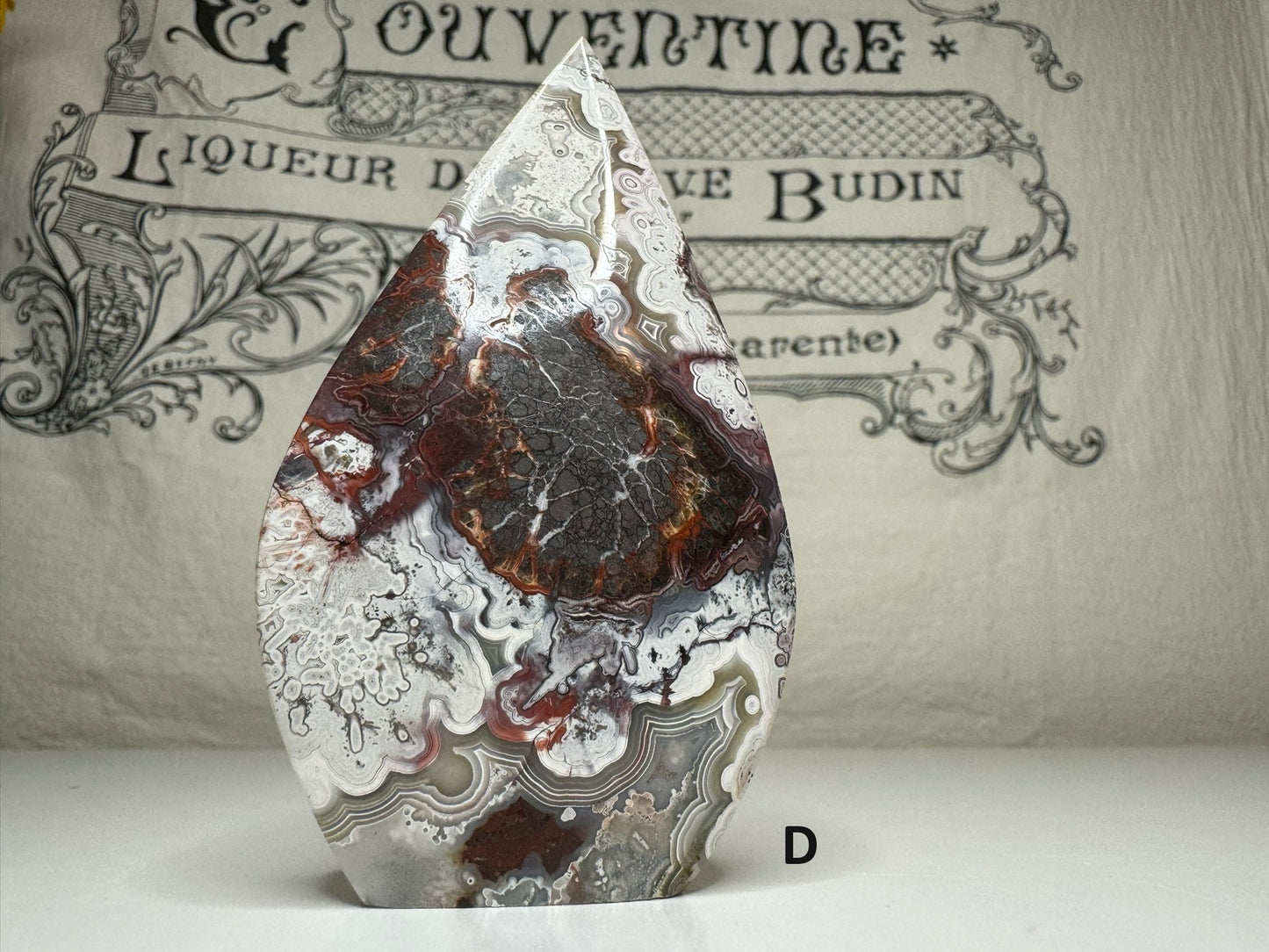 Mexican Crazy Lace Agate Flames