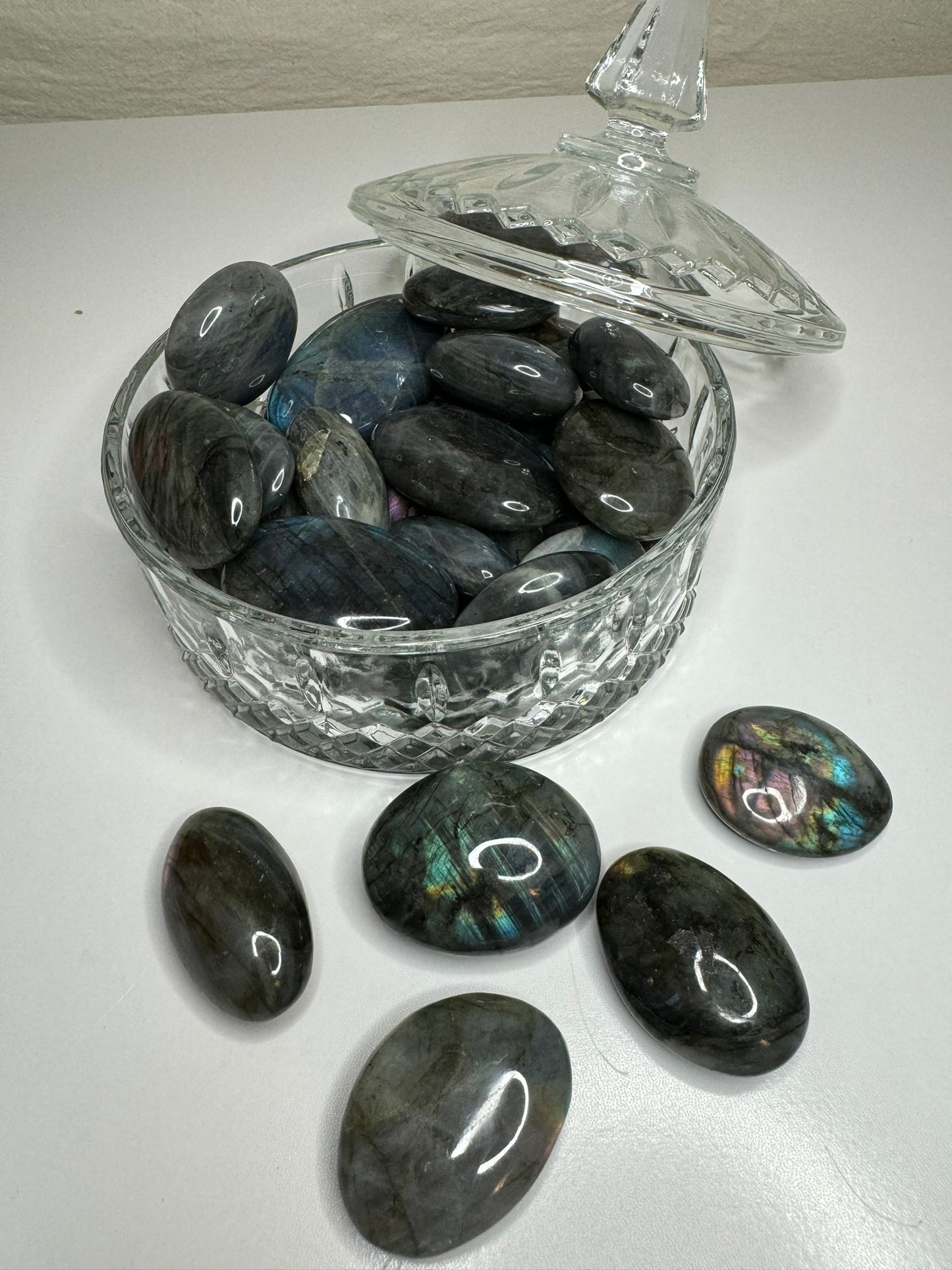 Labradorite Palm Stones