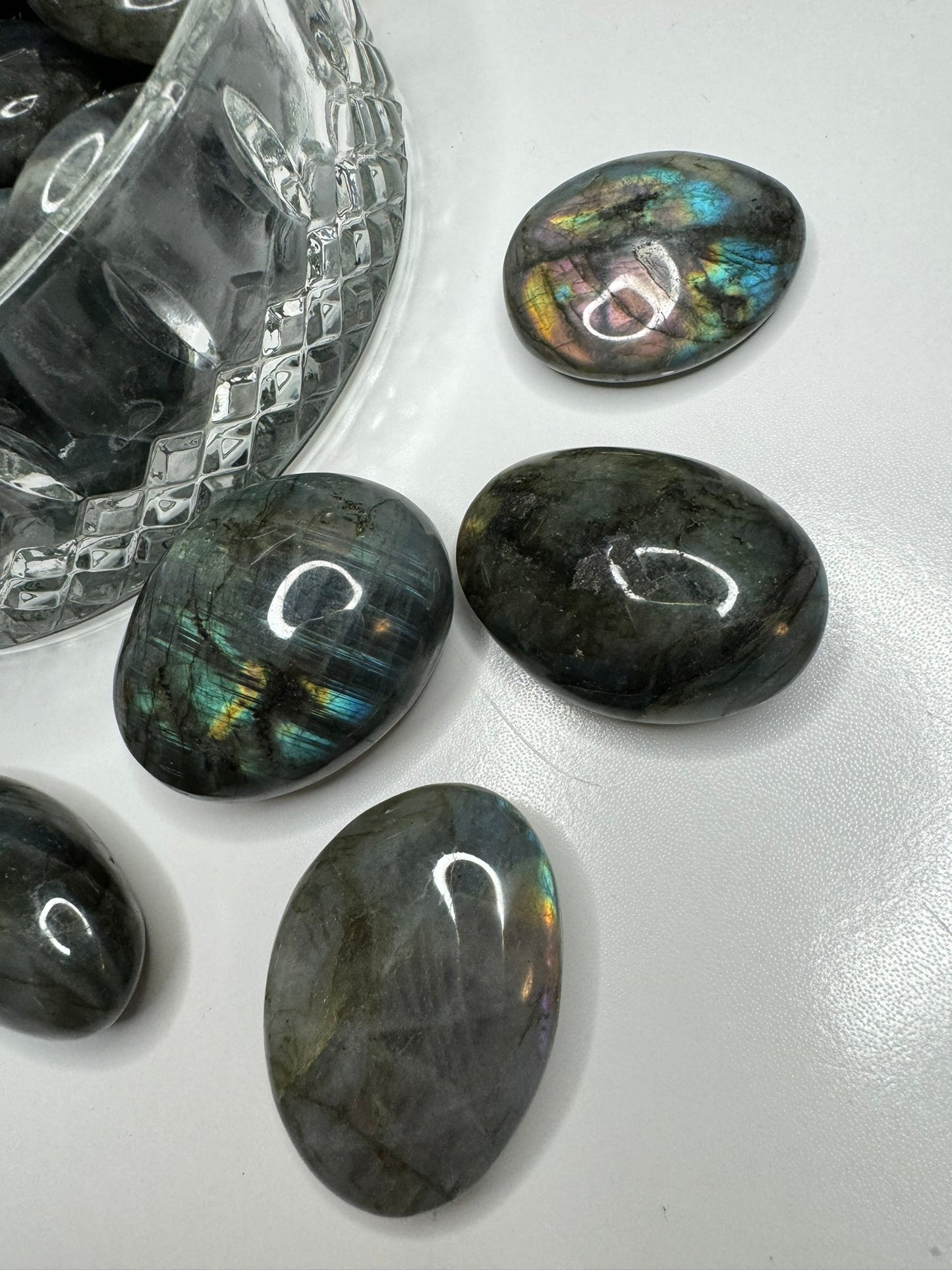 Labradorite Palm Stones