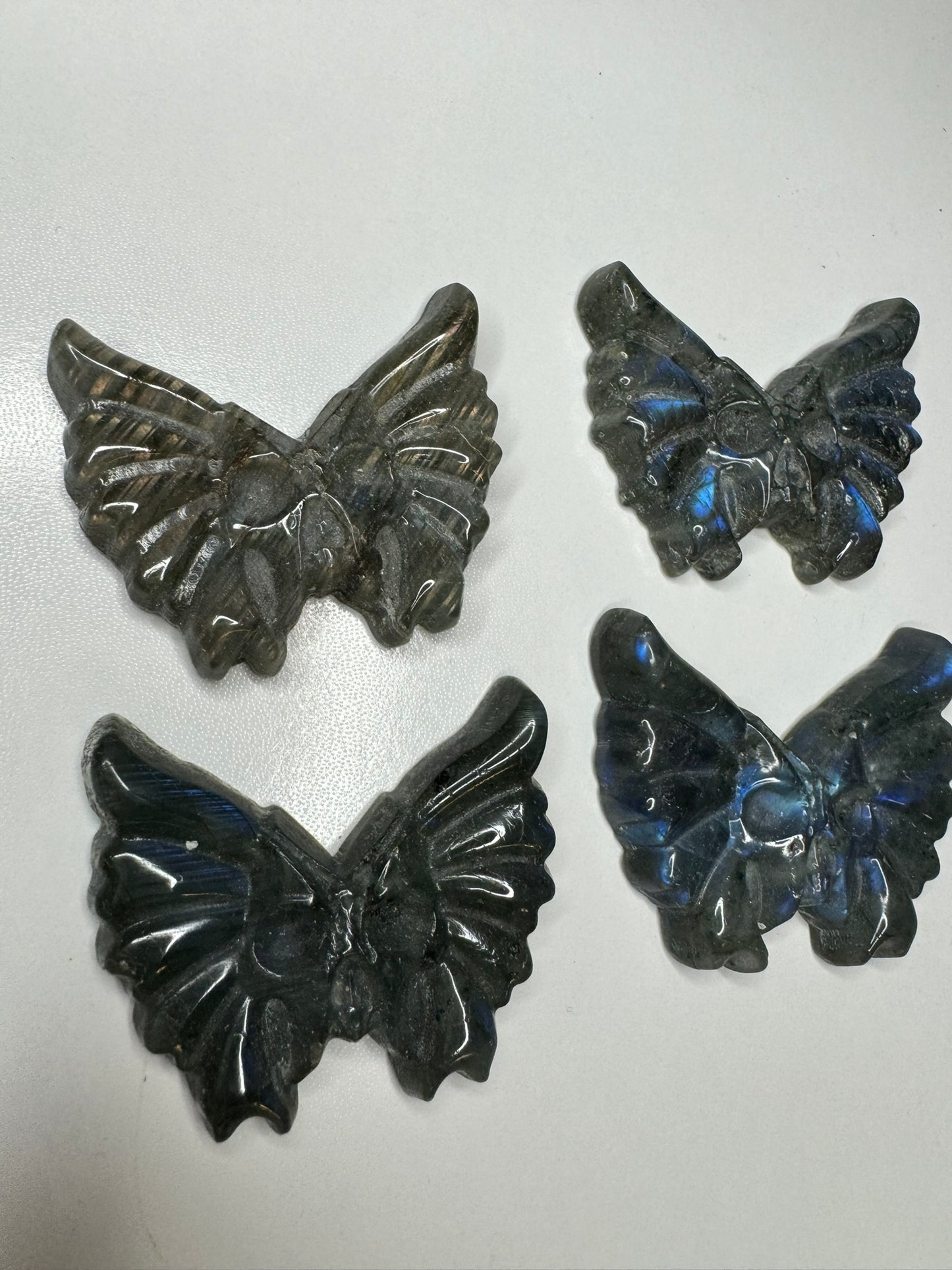 Labradorite Skull Butterfly