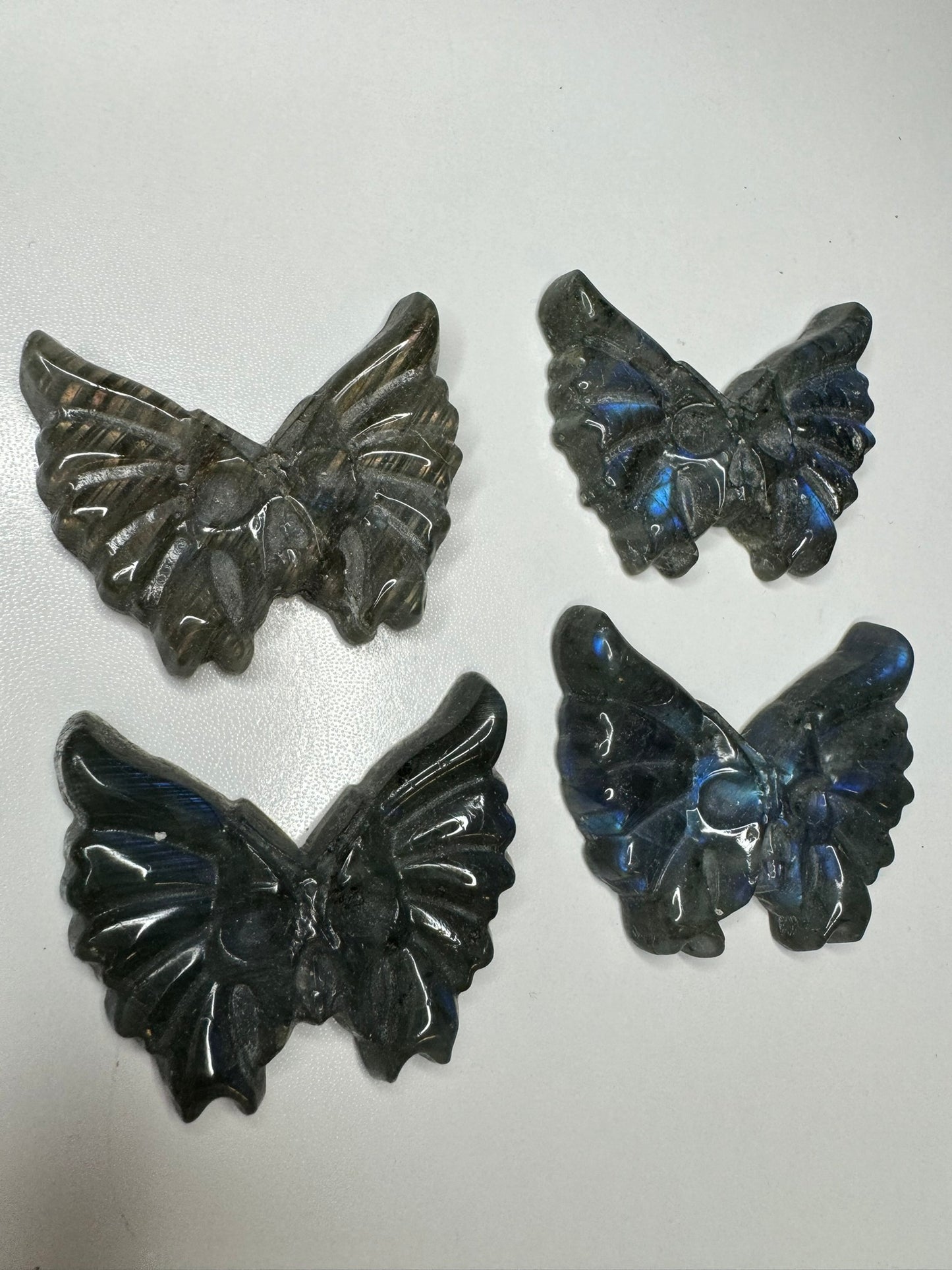 Labradorite Skull Butterfly