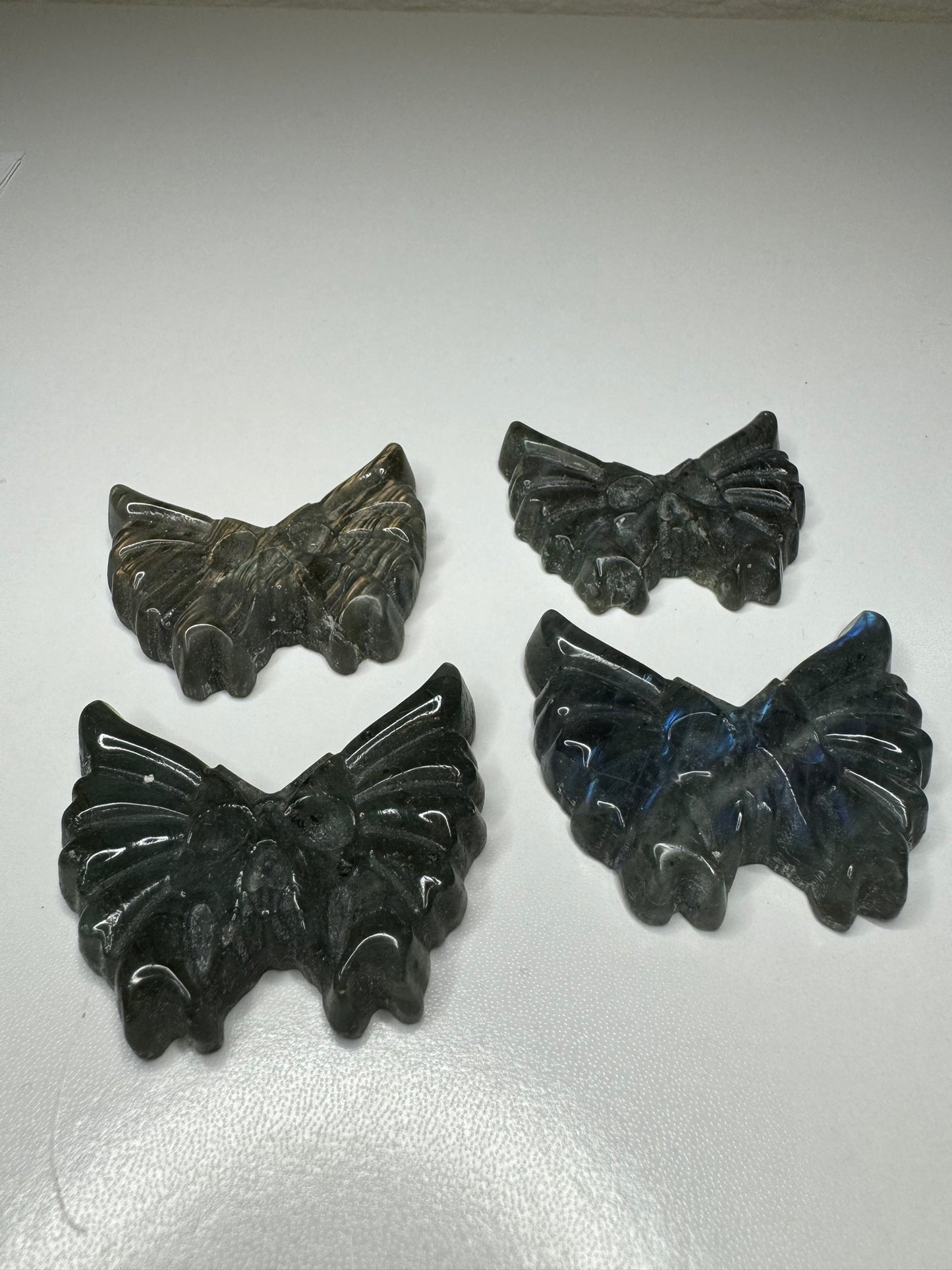 Labradorite Skull Butterfly