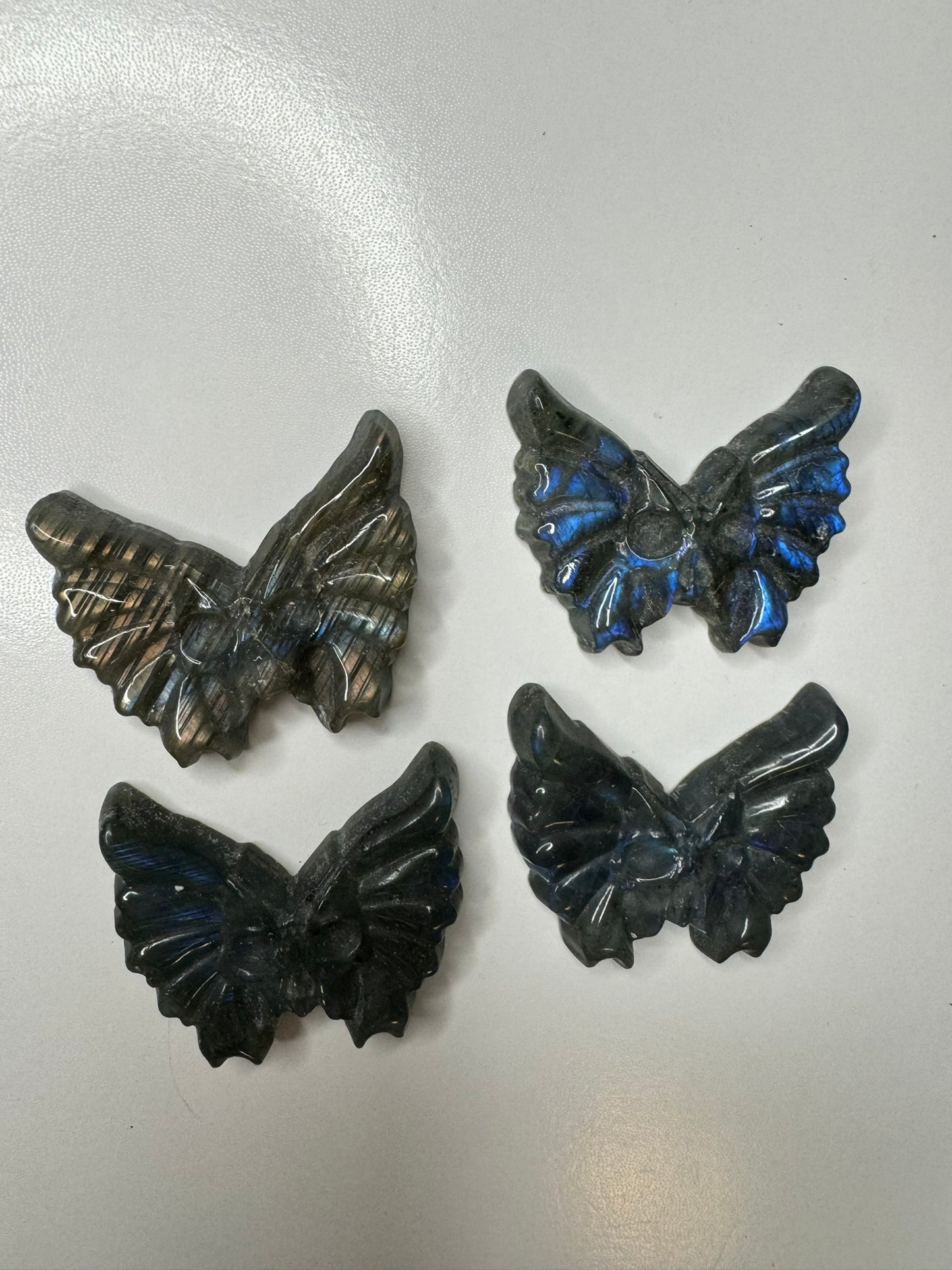 Labradorite Skull Butterfly