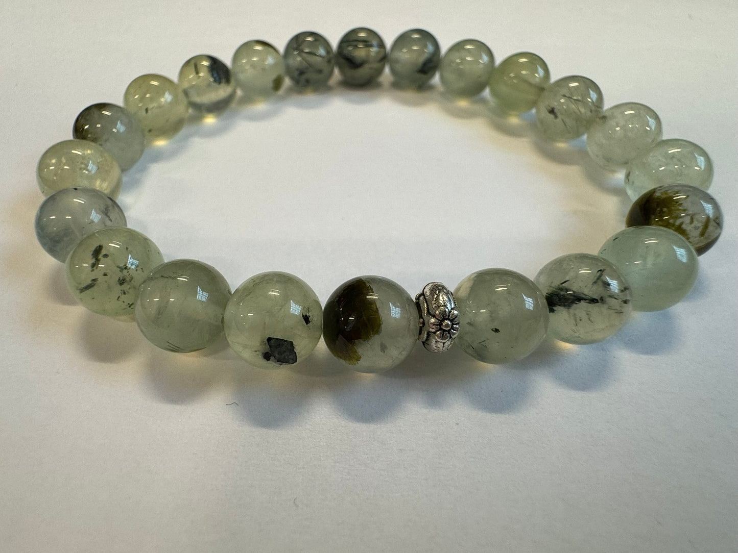 Prehnite 8mm Stretch Bracelet