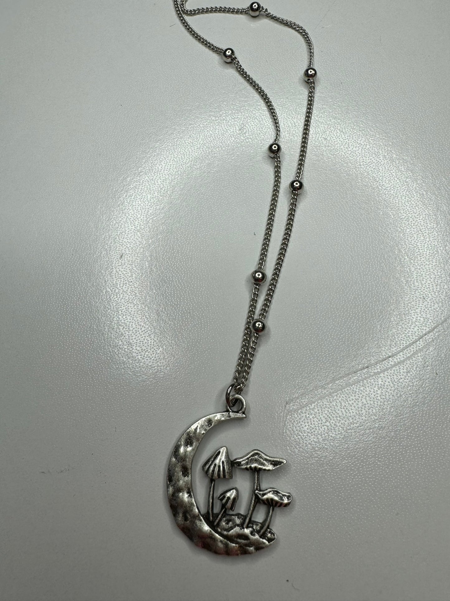 Moon Shroom Necklace