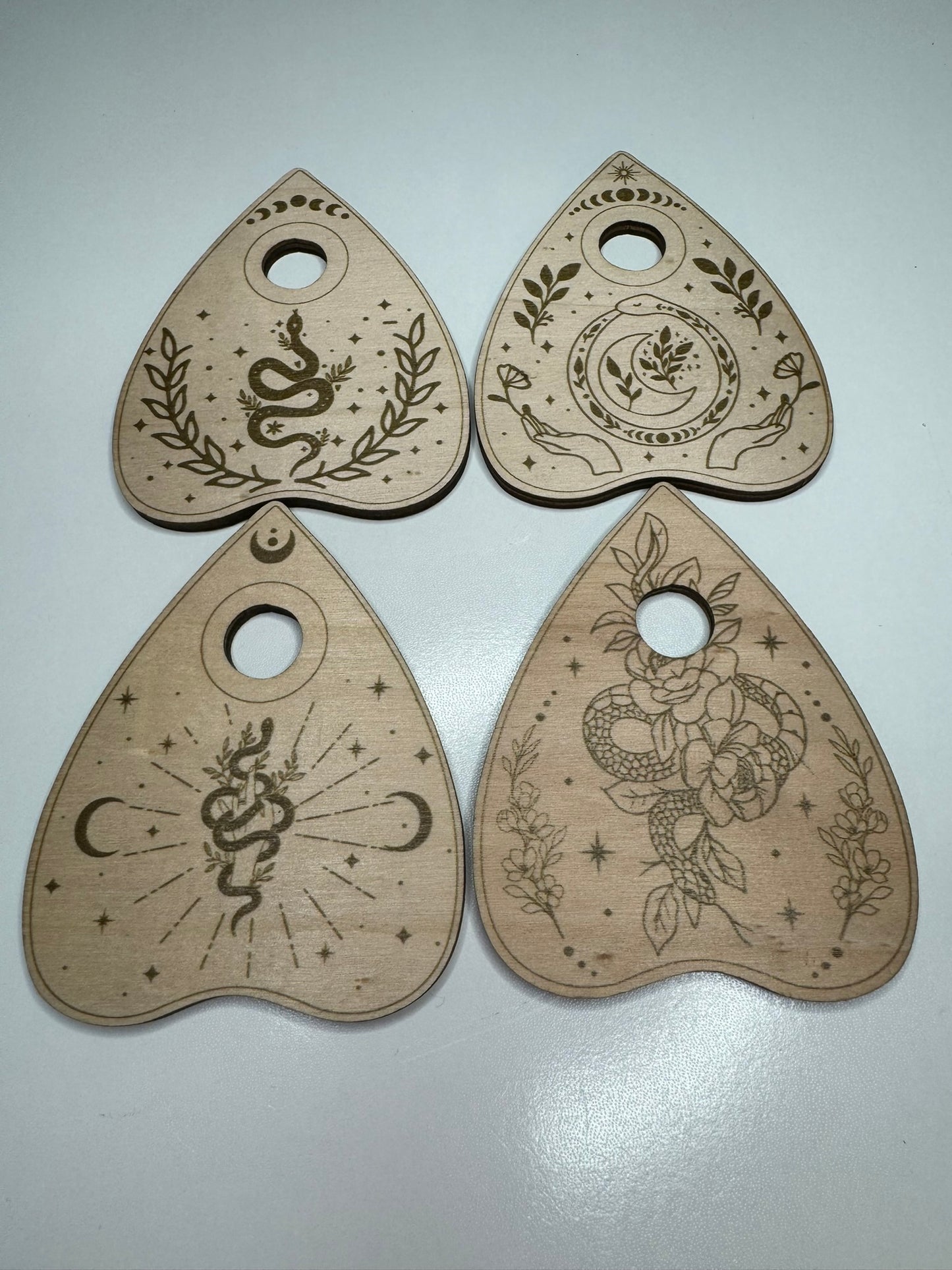 Wood Planchette Mini Sphere Holder