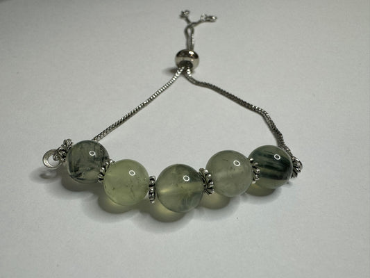 Prehnite Slide Bracelet