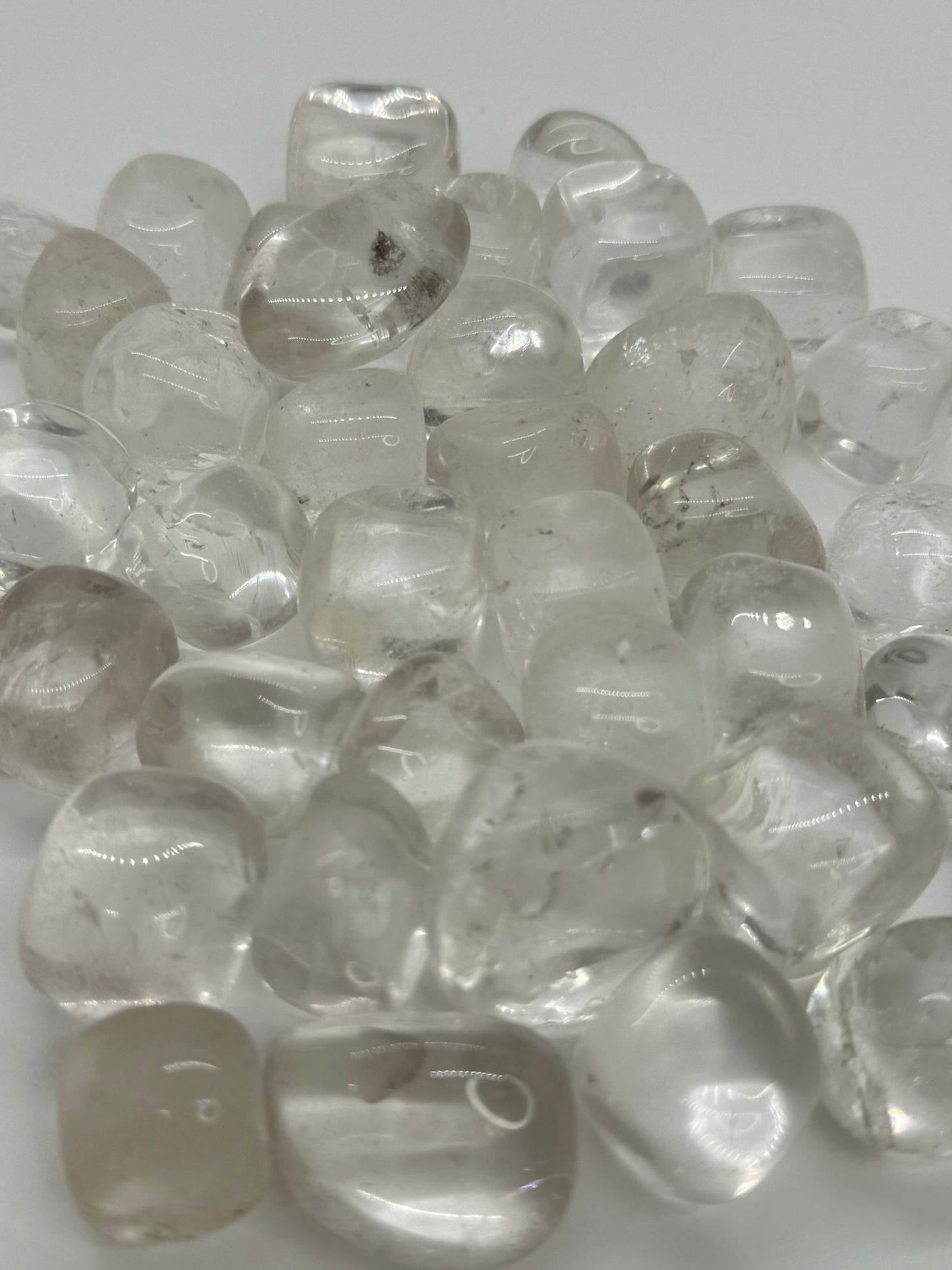 Clear Quartz Tumbles