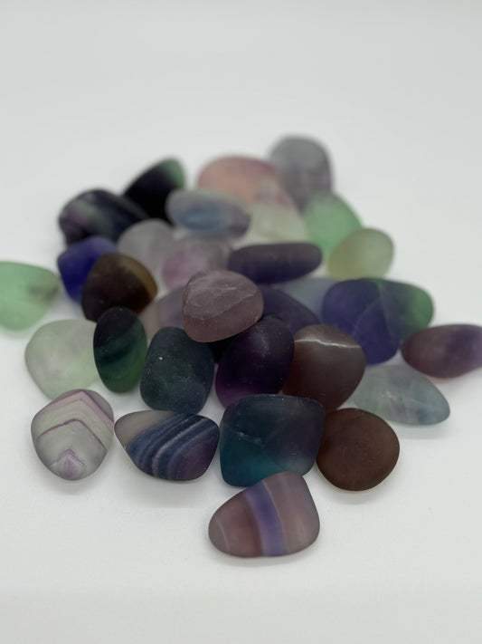 Fluorite Tumbles