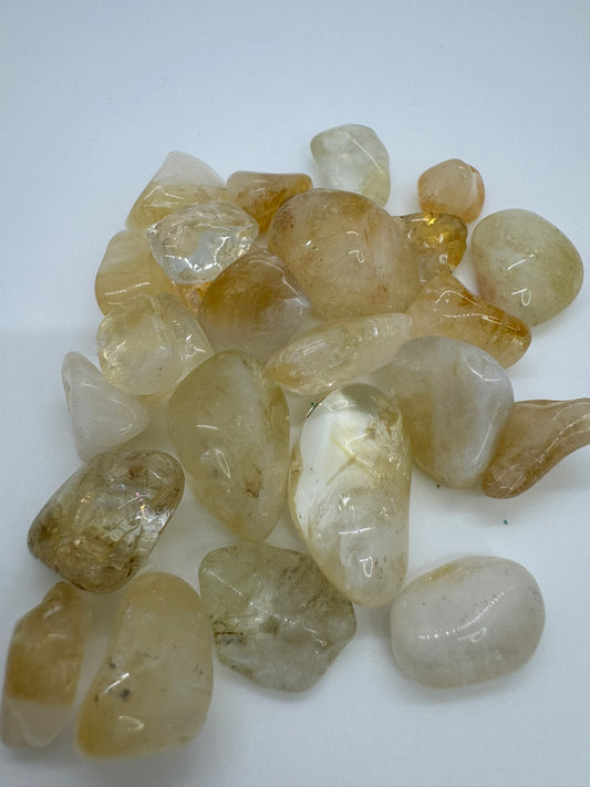 Natural Citrine Tumbles