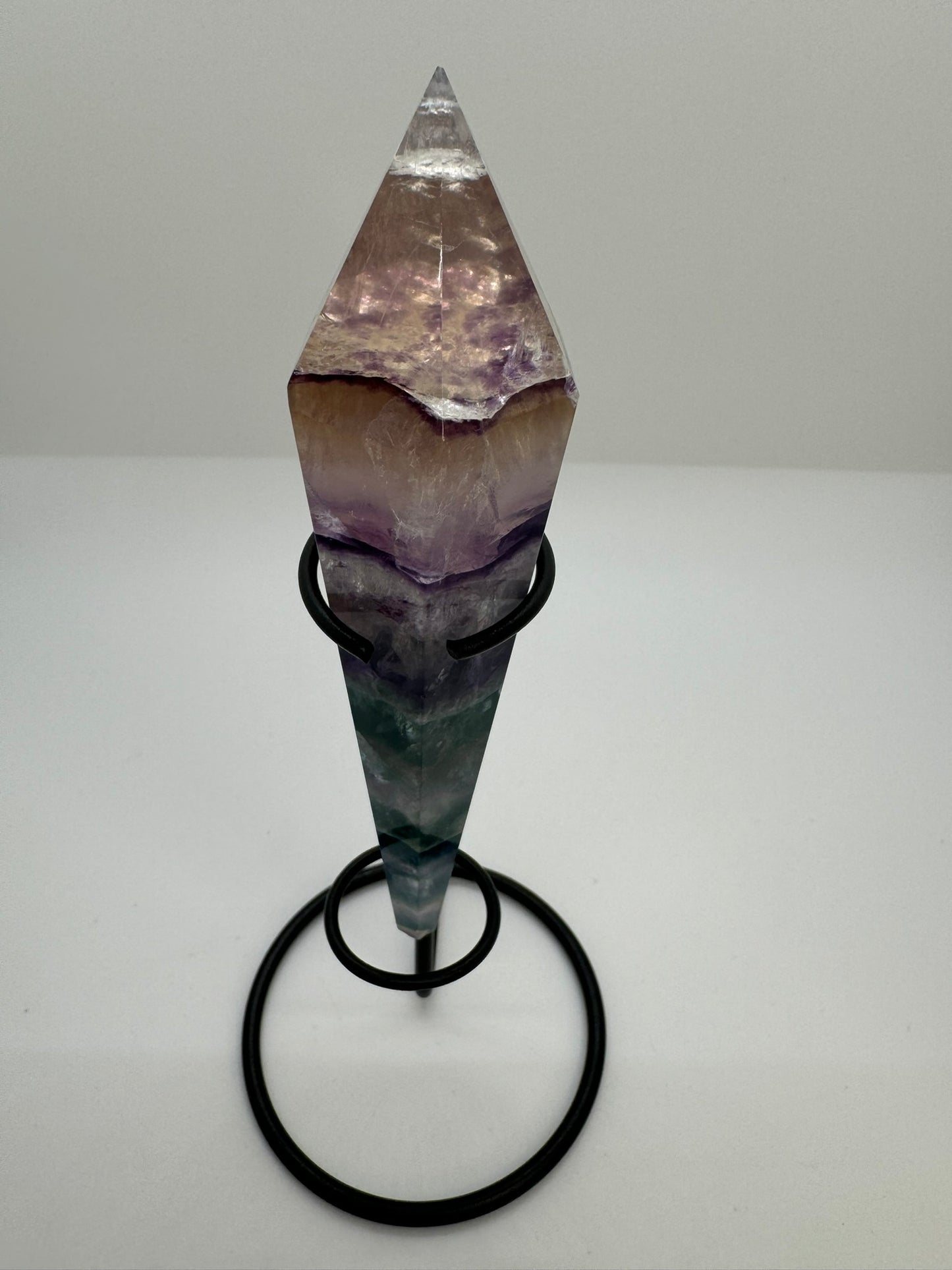 Fluorite Scepters (with Stand)