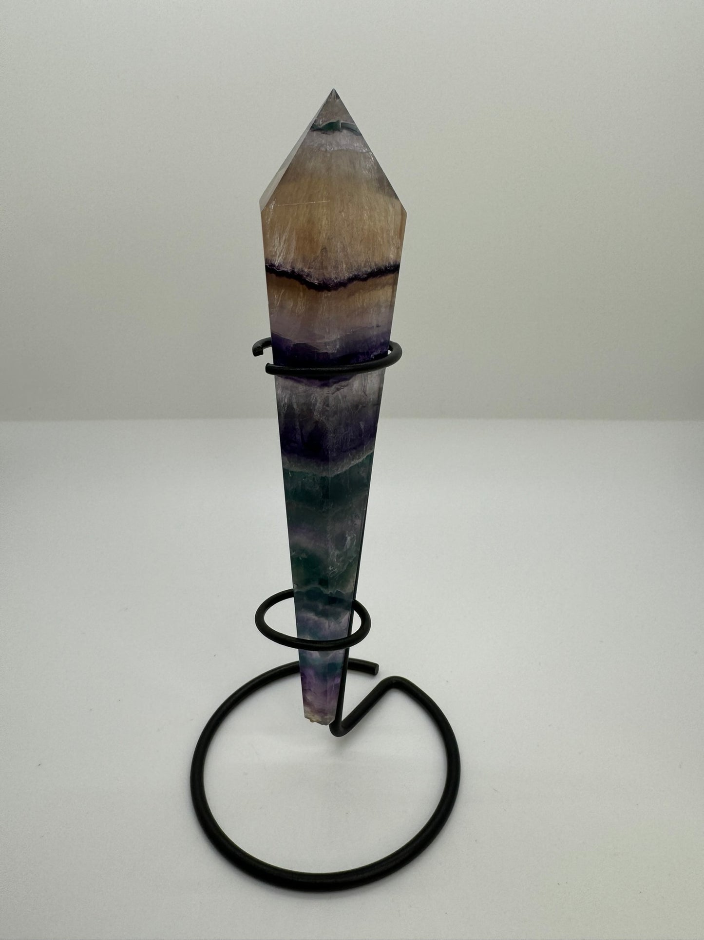 Fluorite Scepters (with Stand)