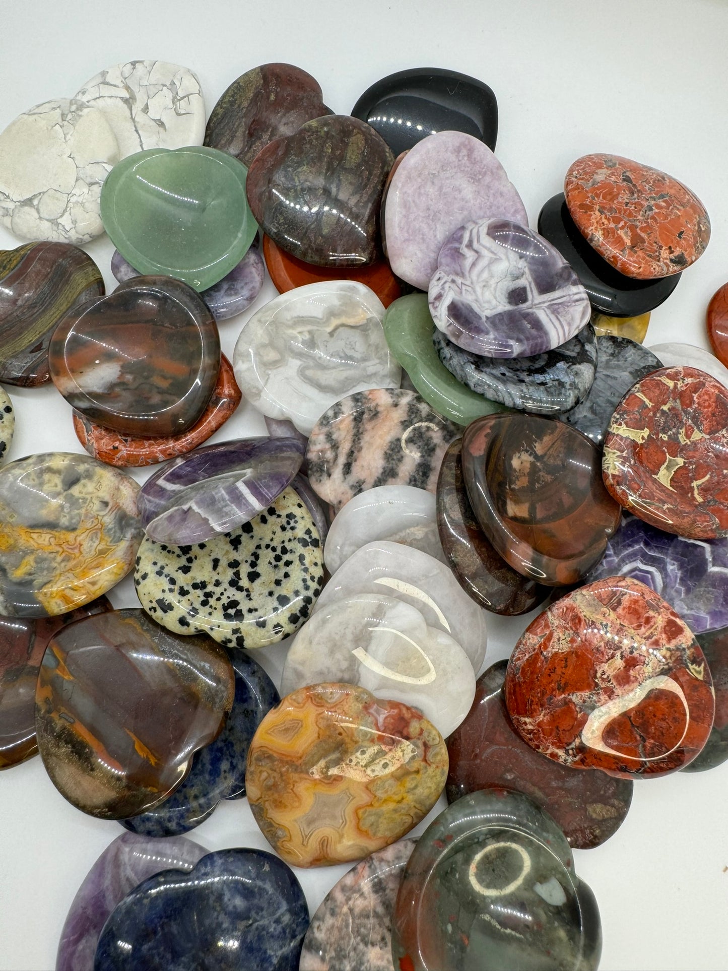 Heart Shaped Worry Stones