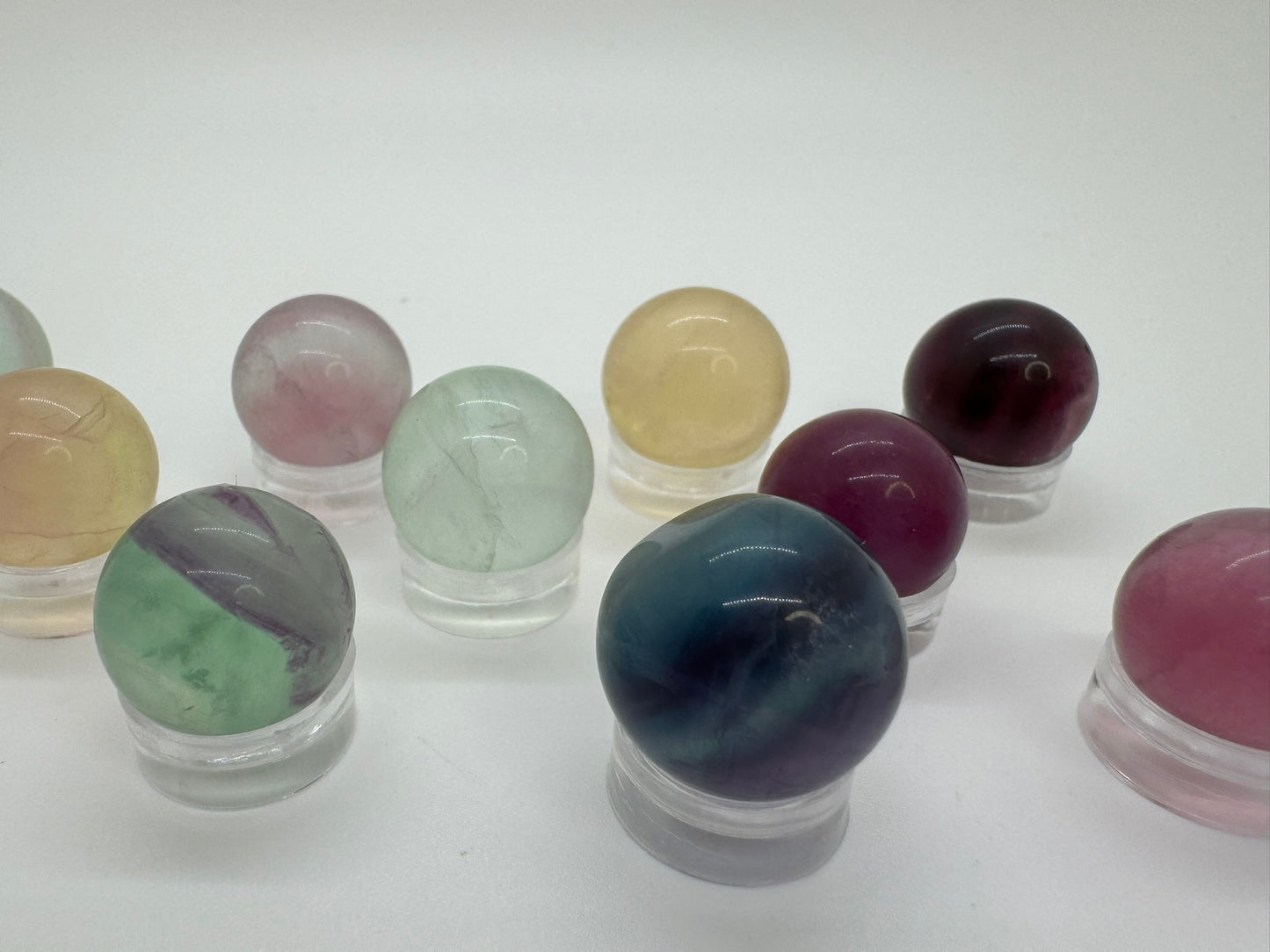 Fluorite Micro Spheres