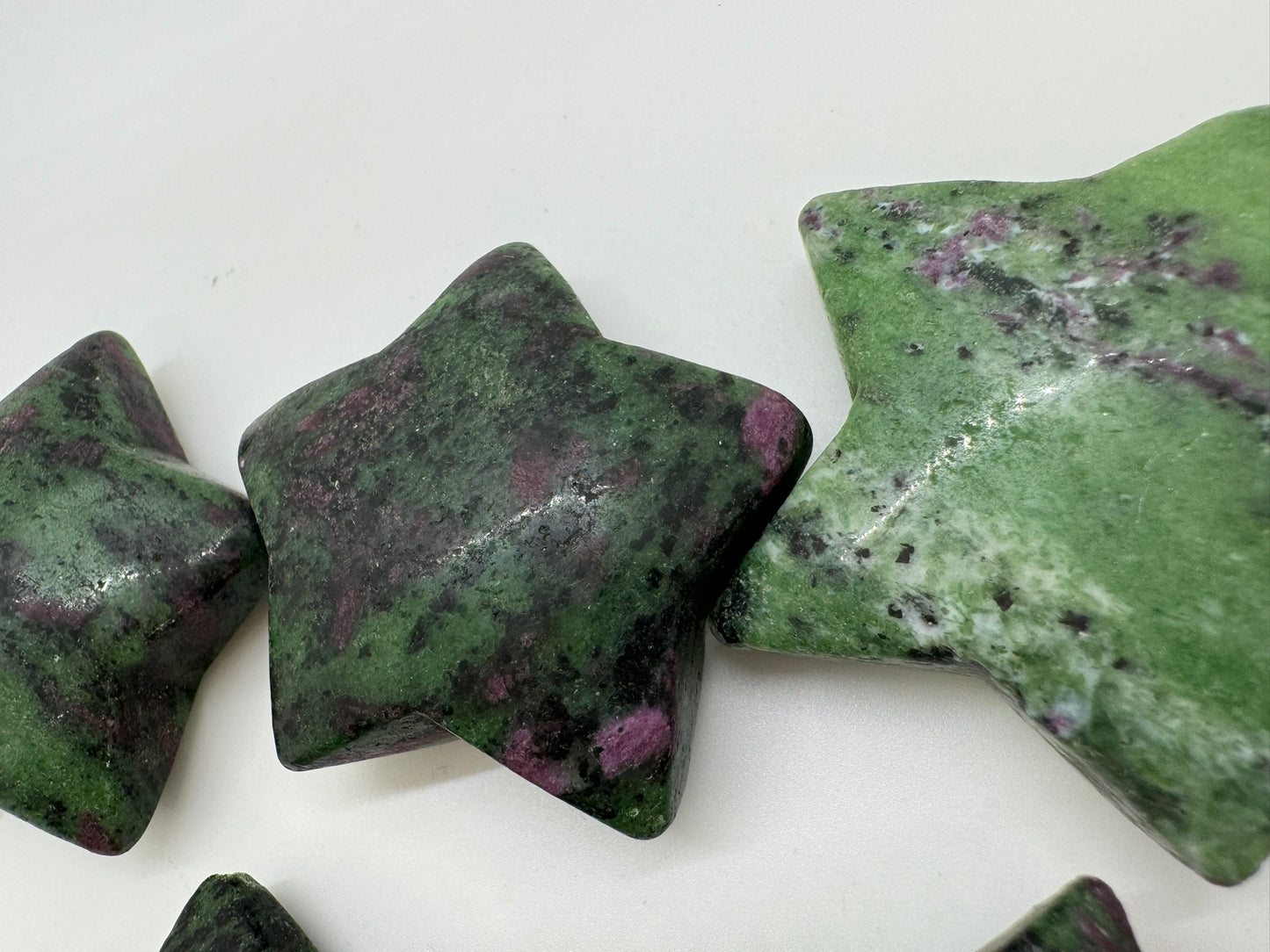 Ruby Zoisite Stars