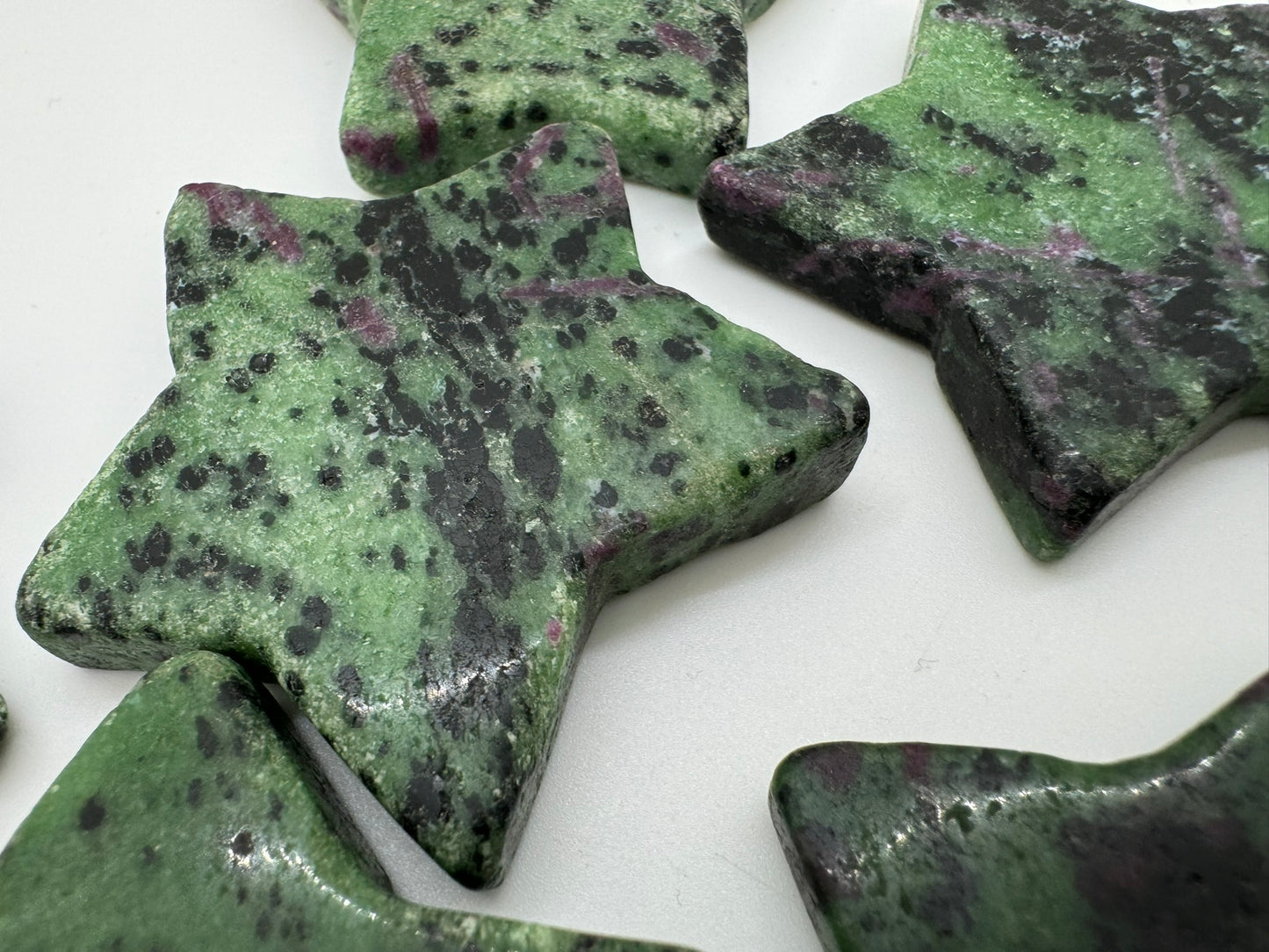 Ruby Zoisite Stars