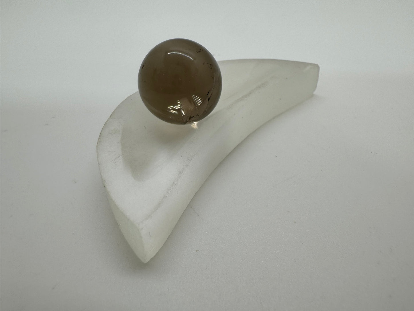 Selenite Moon Bowl