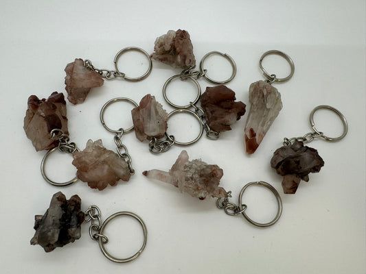 Lithium Quartz Keychains