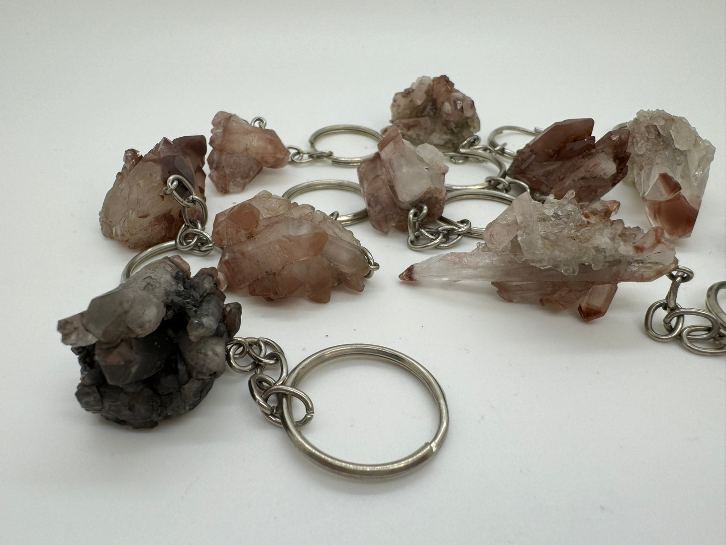 Lithium Quartz Keychains