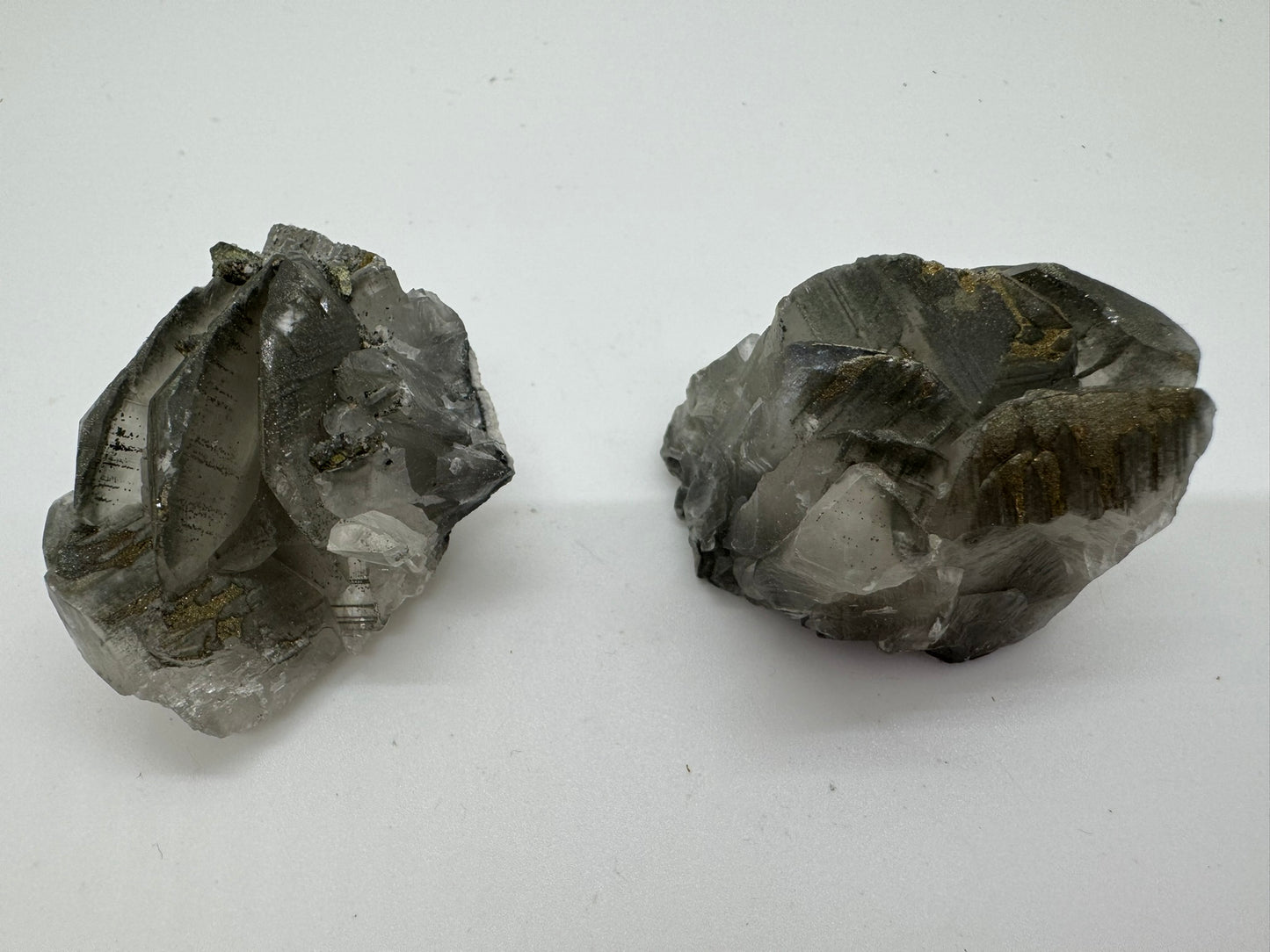 Pyrite in Calcite