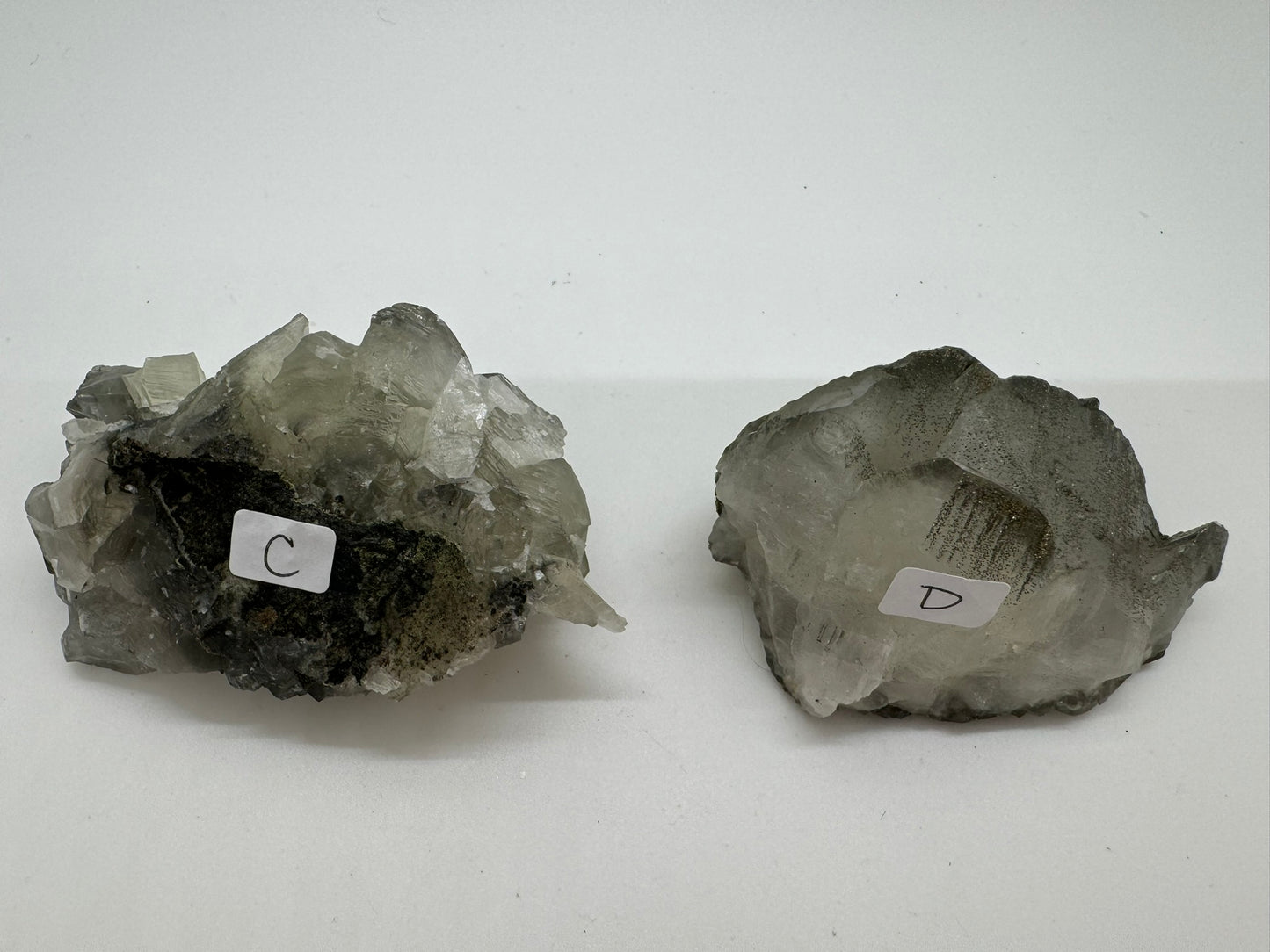 Pyrite in Calcite