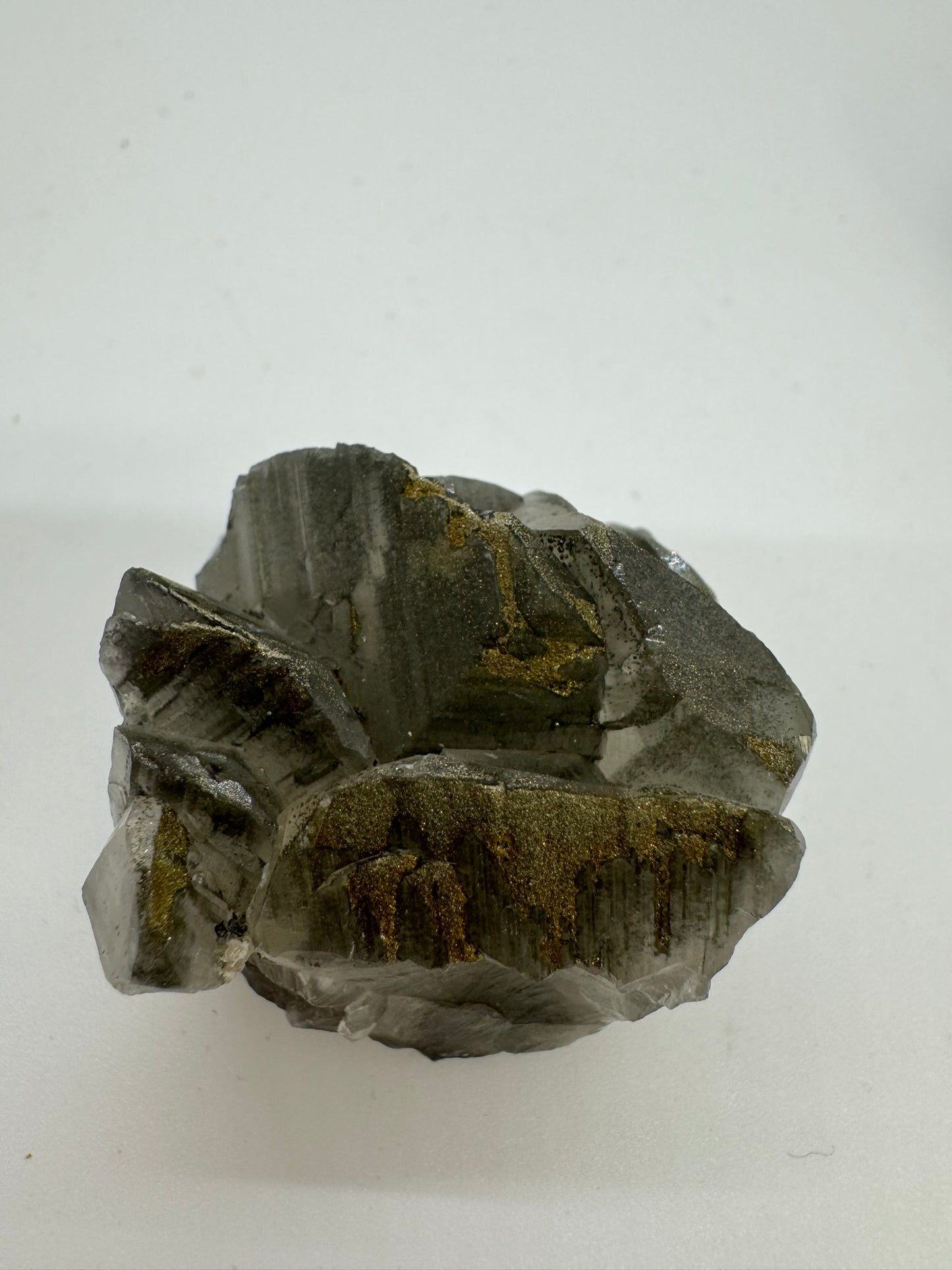 Pyrite in Calcite