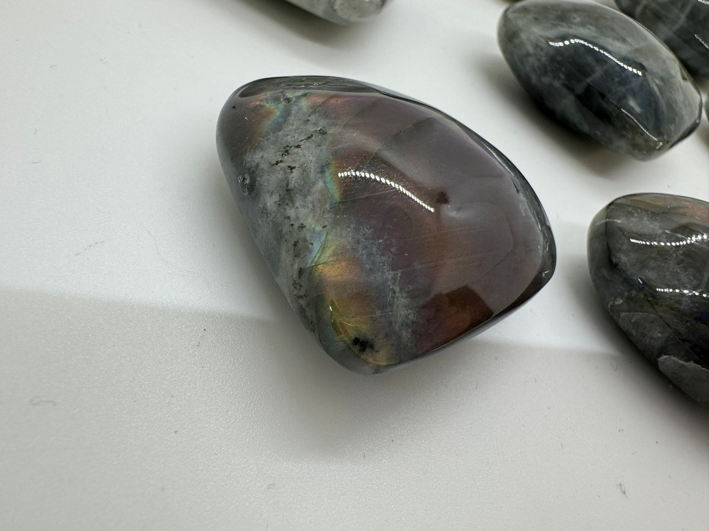 Labradorite Hearts