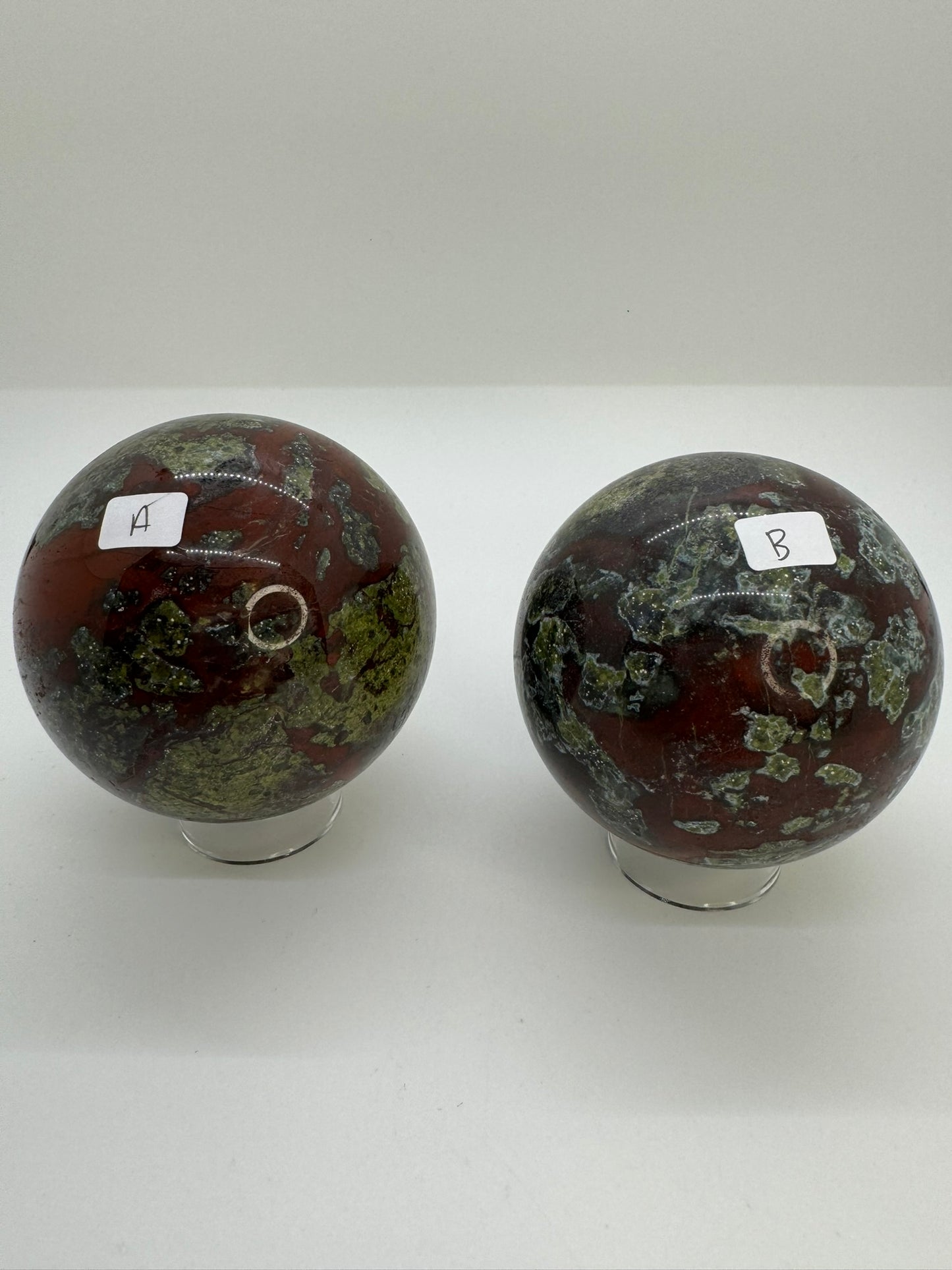 Dragon's Blood Jasper Spheres