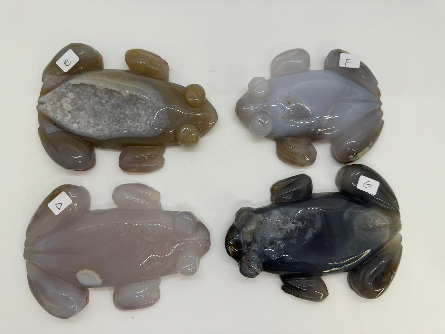 Agate Frogs