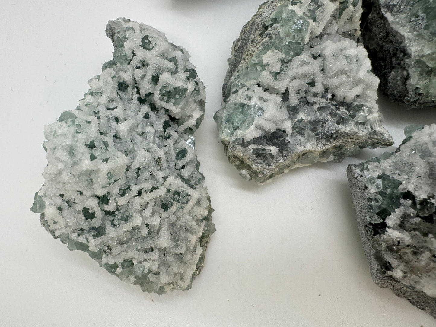 Sugar Fluorite Specimens