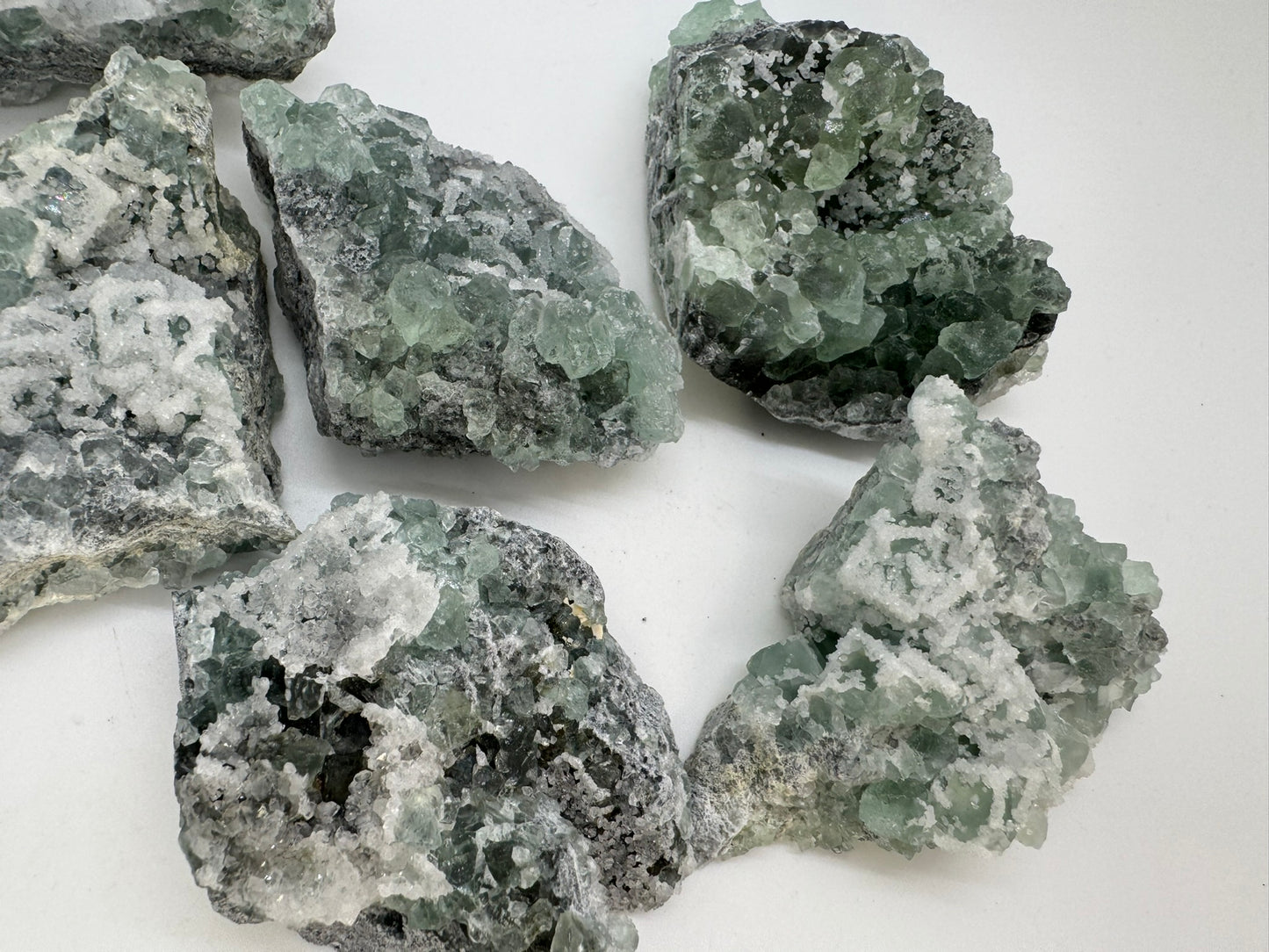 Sugar Fluorite Specimens