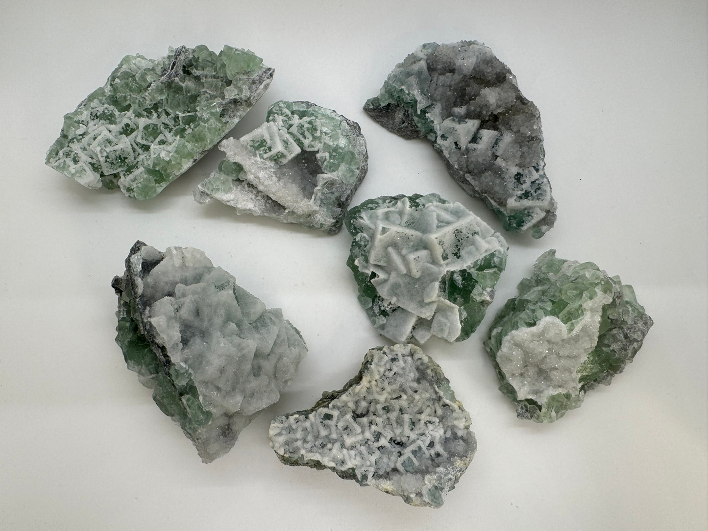 Sugar Fluorite Specimens