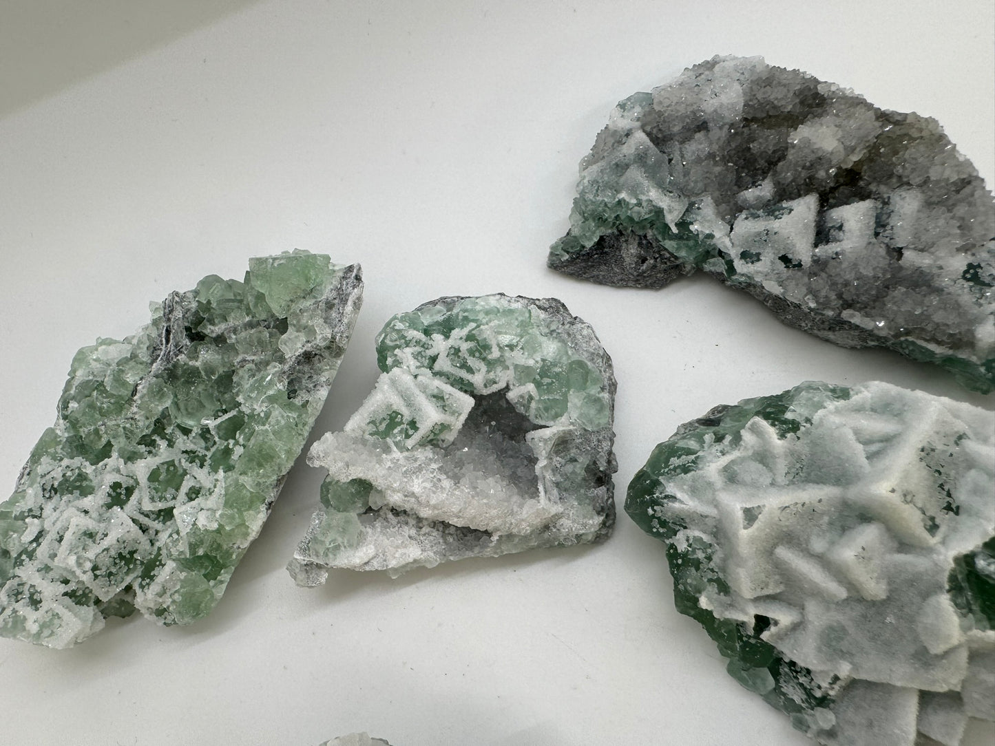 Sugar Fluorite Specimens