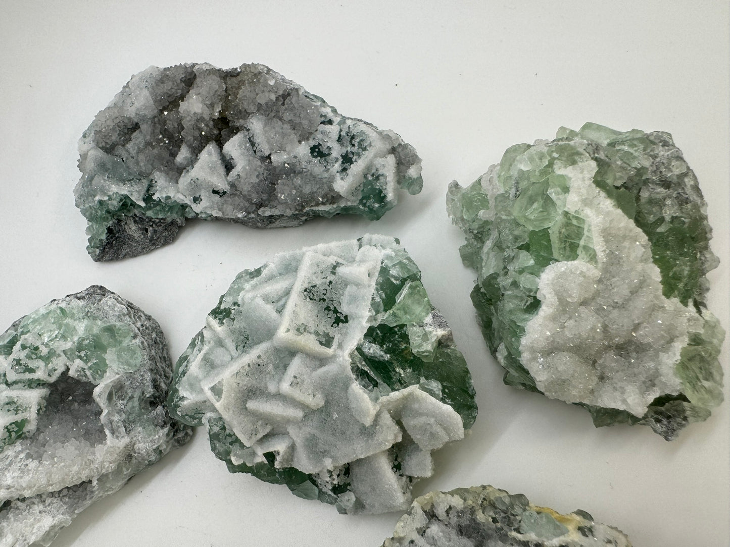 Sugar Fluorite Specimens