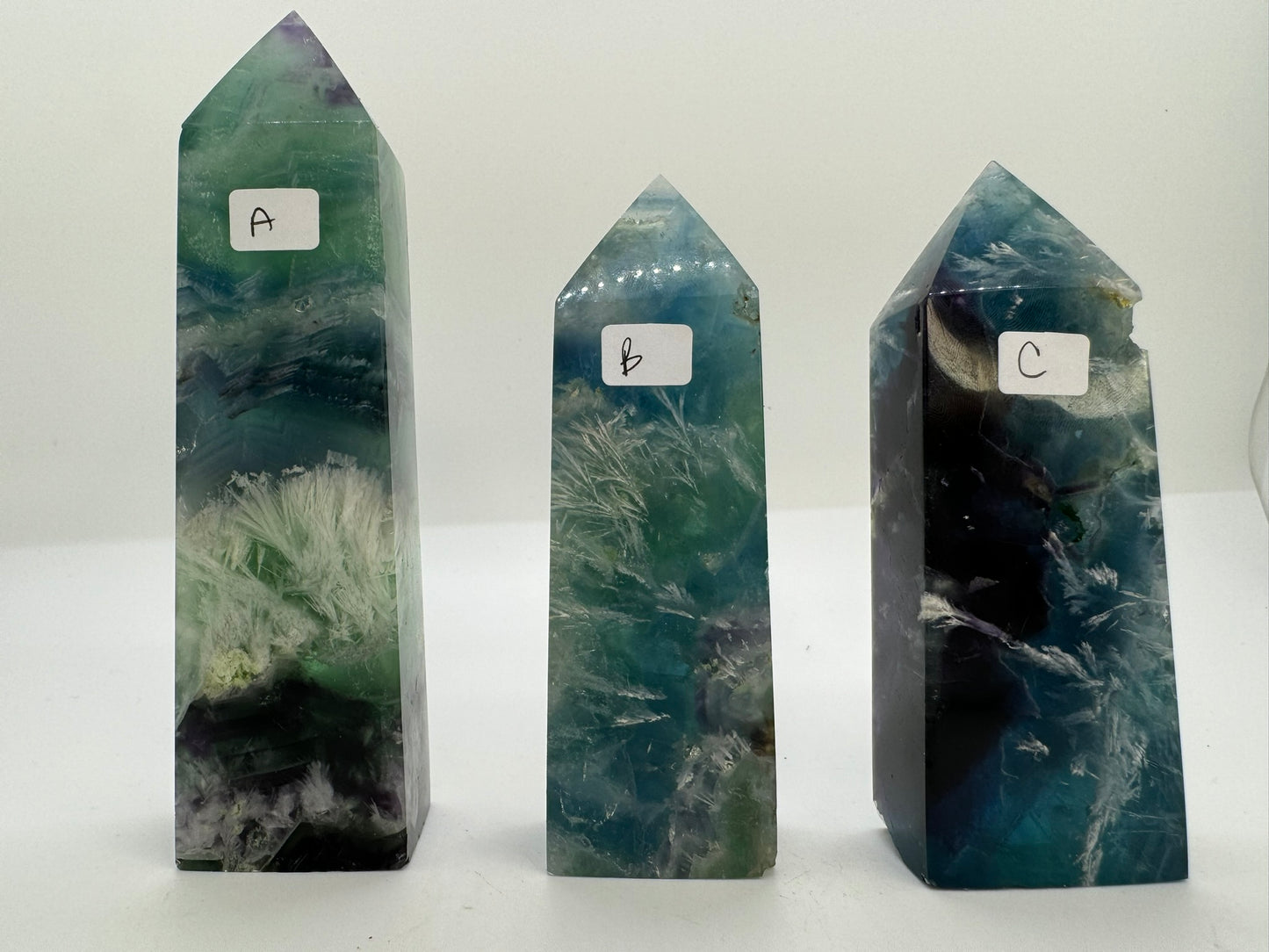 Feather Fluorite Towers